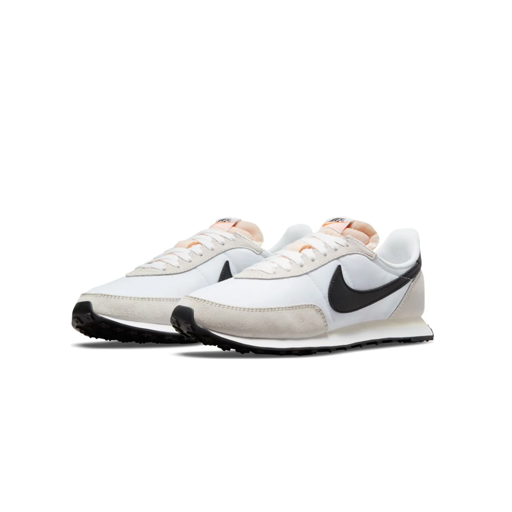 Nike Mens Waffle Trainer 2 Shoes 'White/Black/Sail' - Image 2
