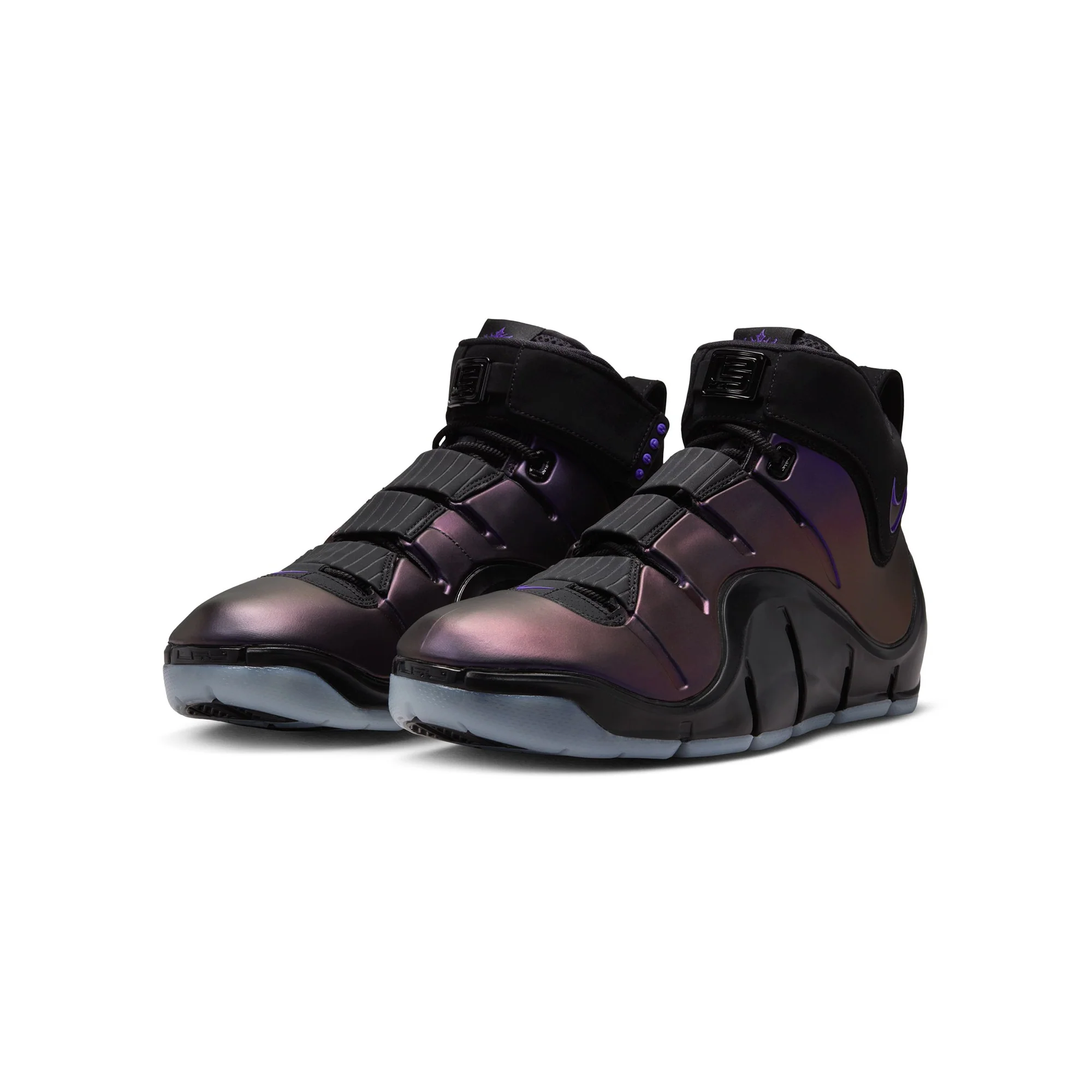 Nike Mens Zoom LeBron 4 "Eggplant" Shoes - Image 2