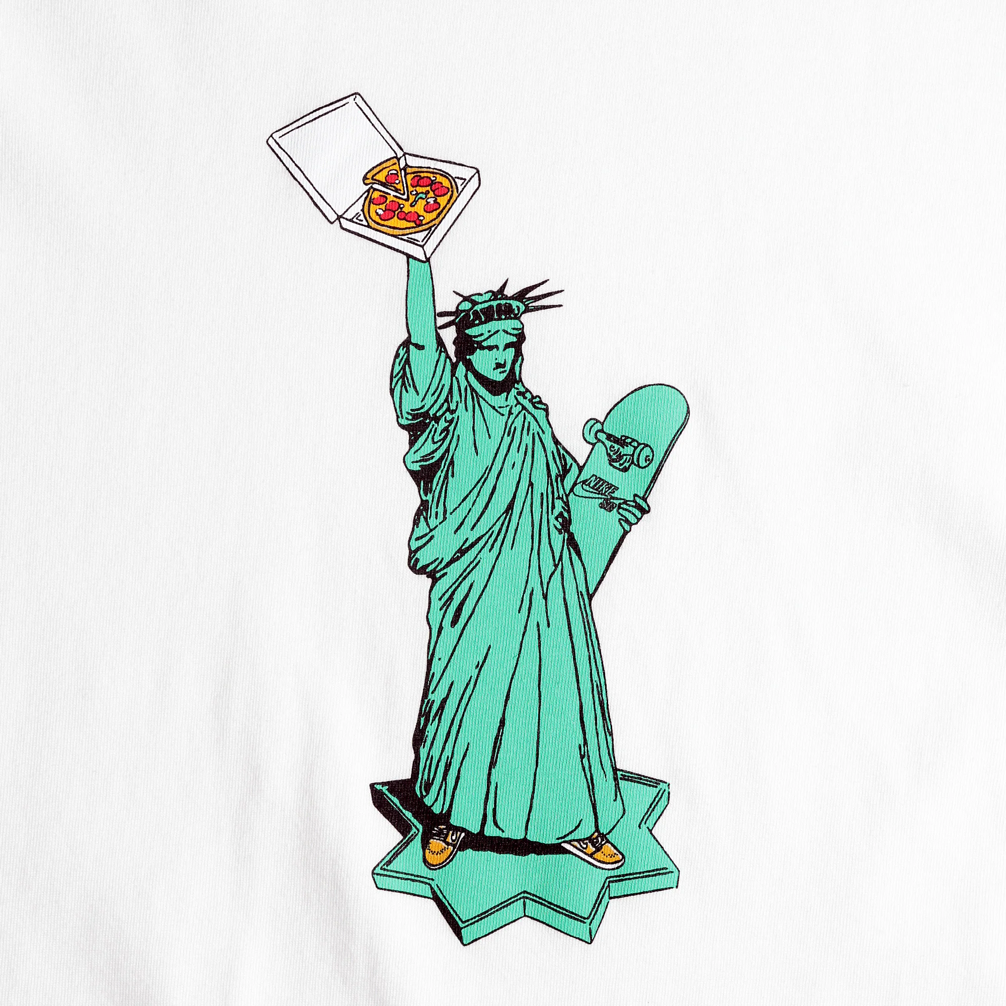 Nike SB Dri-Fit Liberty Pizza Tee [923458-100] - Image 2