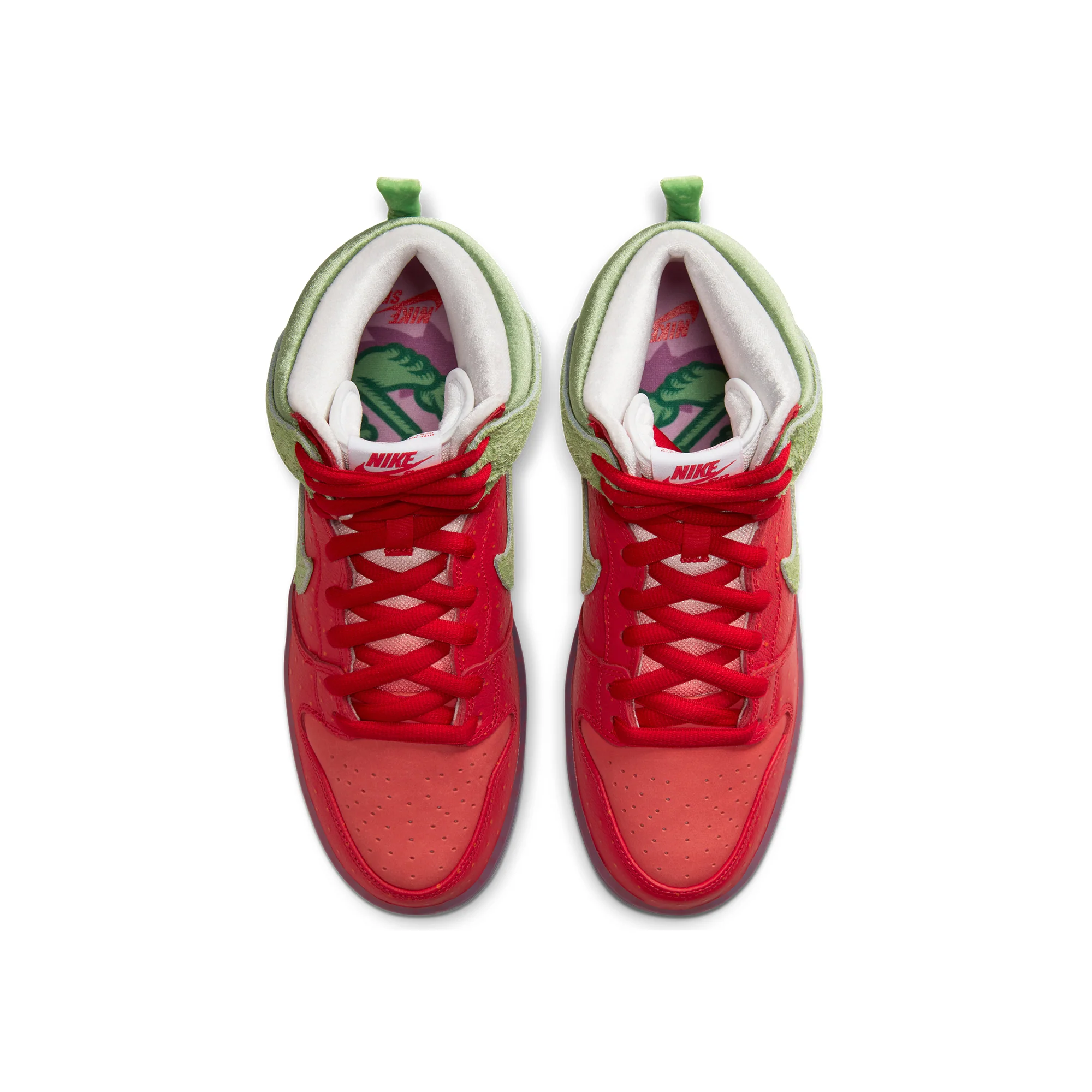 Nike SB Dunk High Pro Strawberry Cough Shoes - Image 4