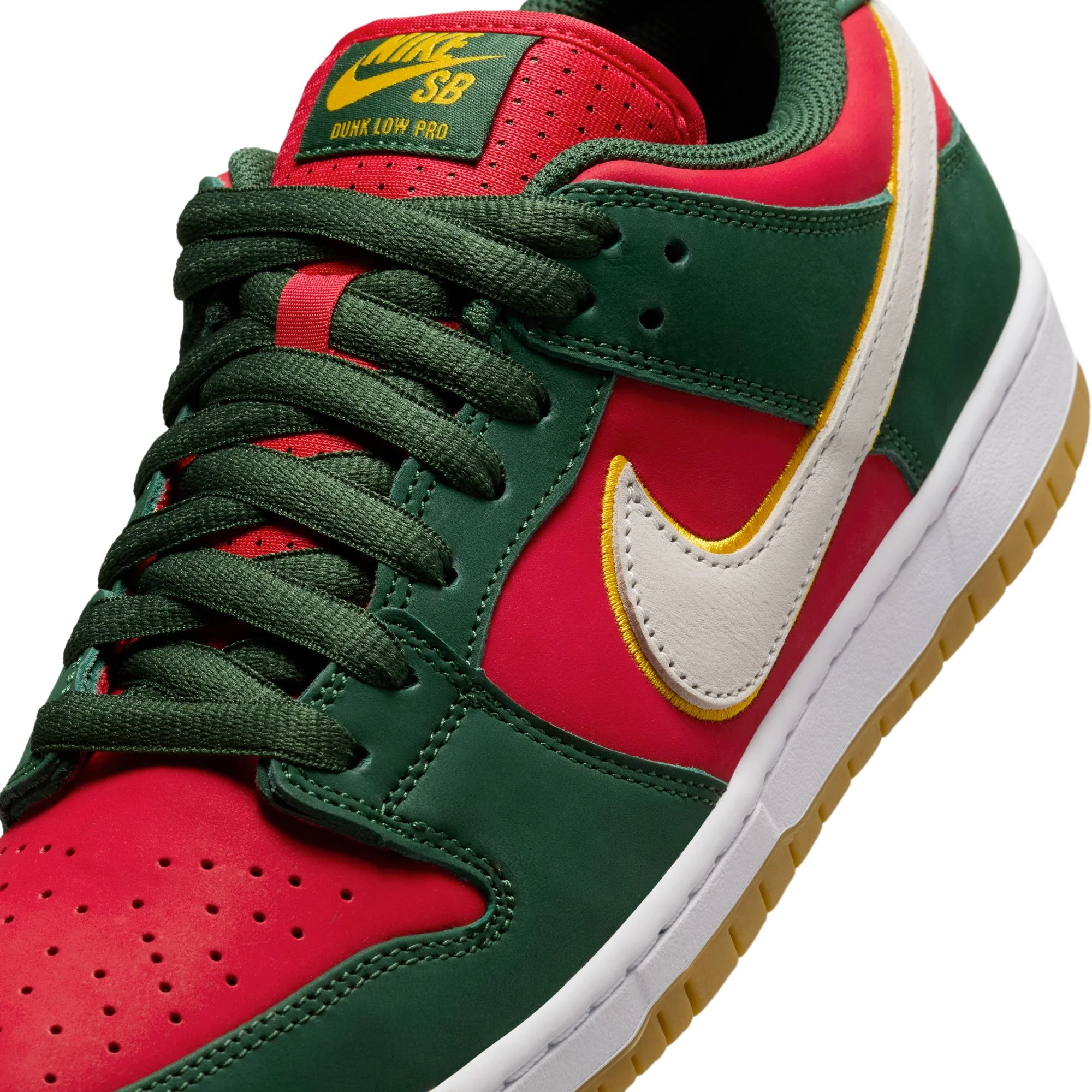Nike SB Mens Dunk Low Pro Premium "Seattle Supersonics" Shoes - Image 4