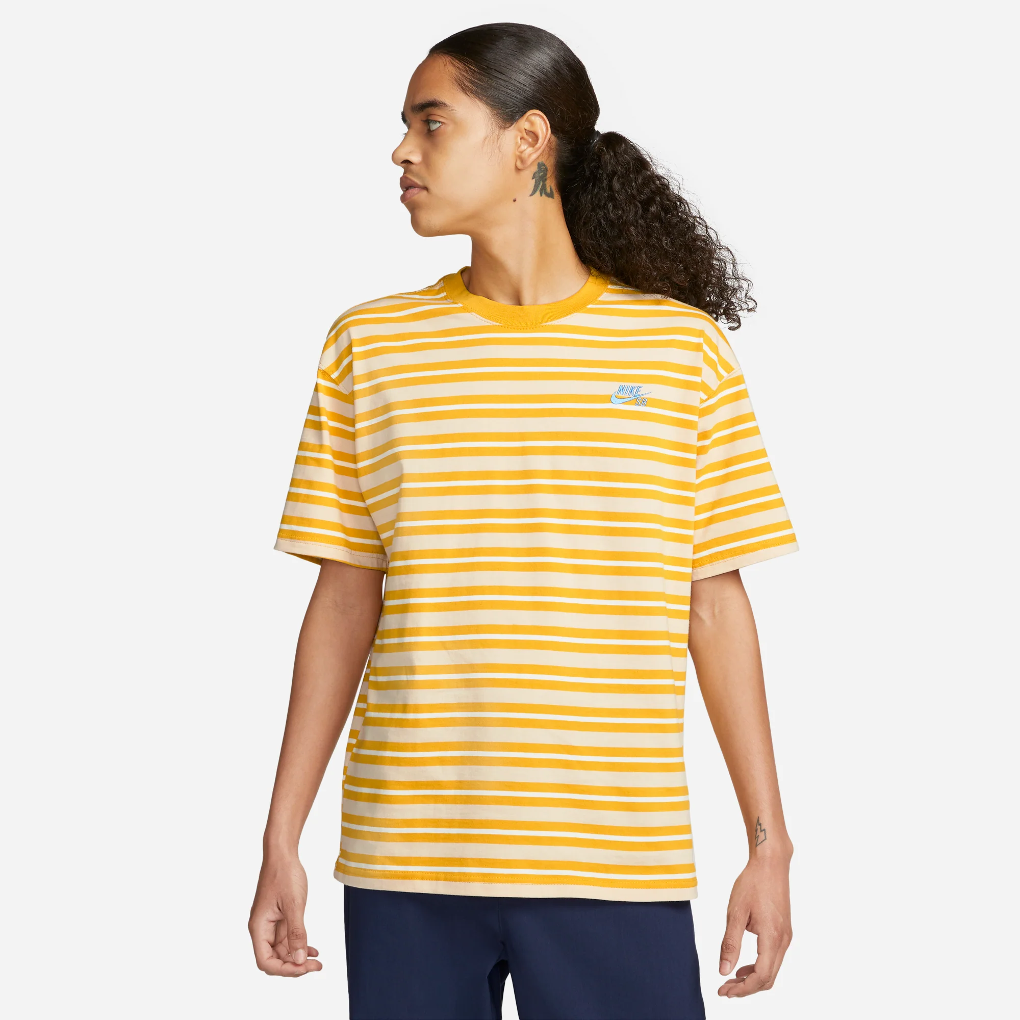 Nike SB Mens Striped Skate SS Tee - Image 3