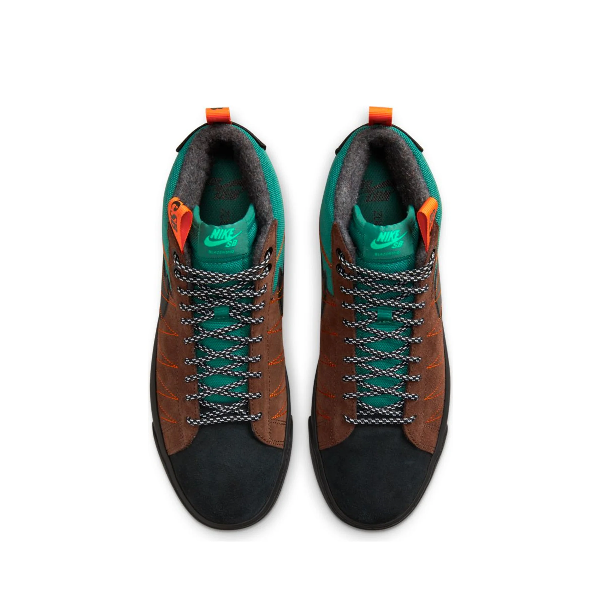Nike Mens SB Zoom Blazer Mid Premium Shoes 'Noble Green' - Image 4