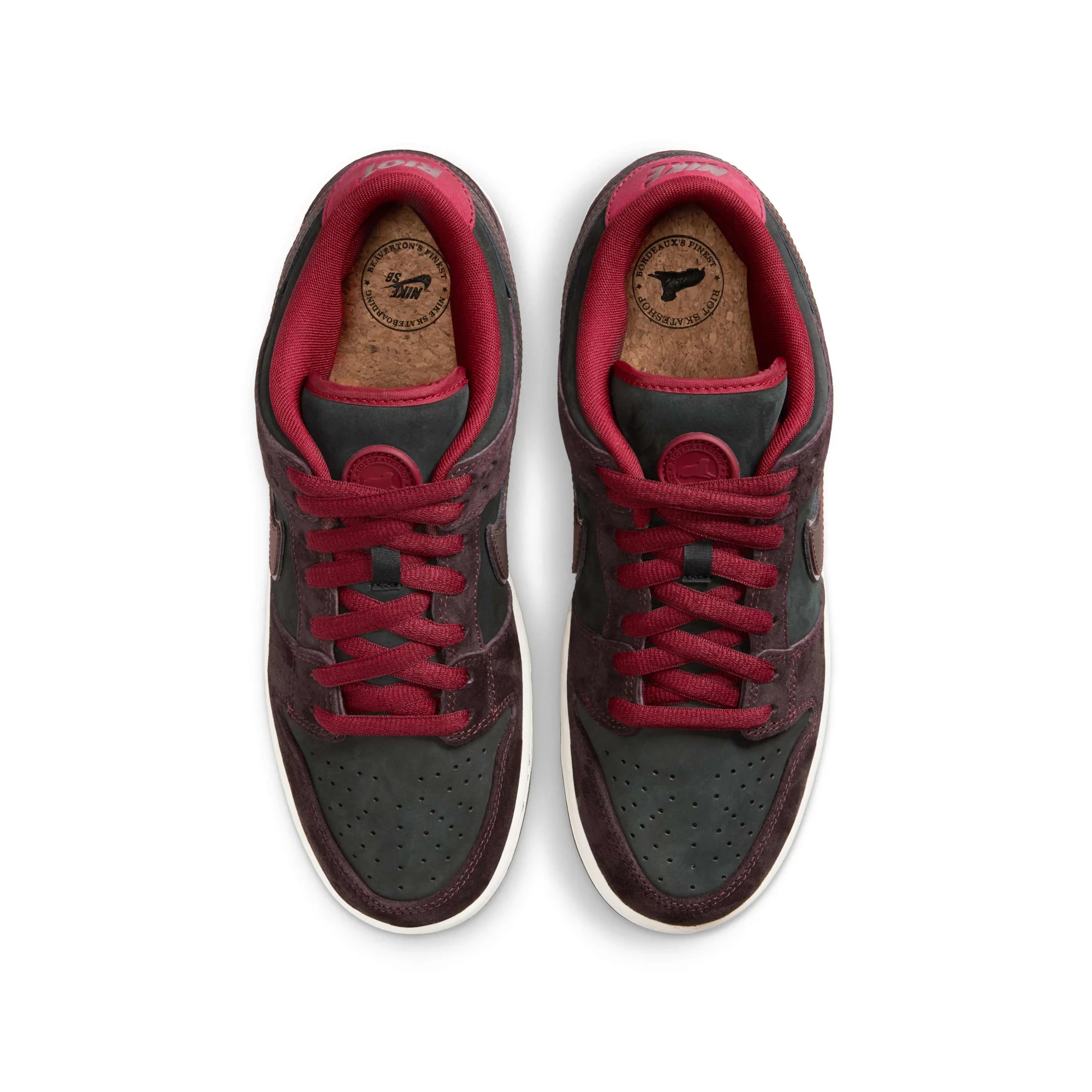 Nike SB x RIOT Skateshop Mens Dunk Low Shoes - Image 4