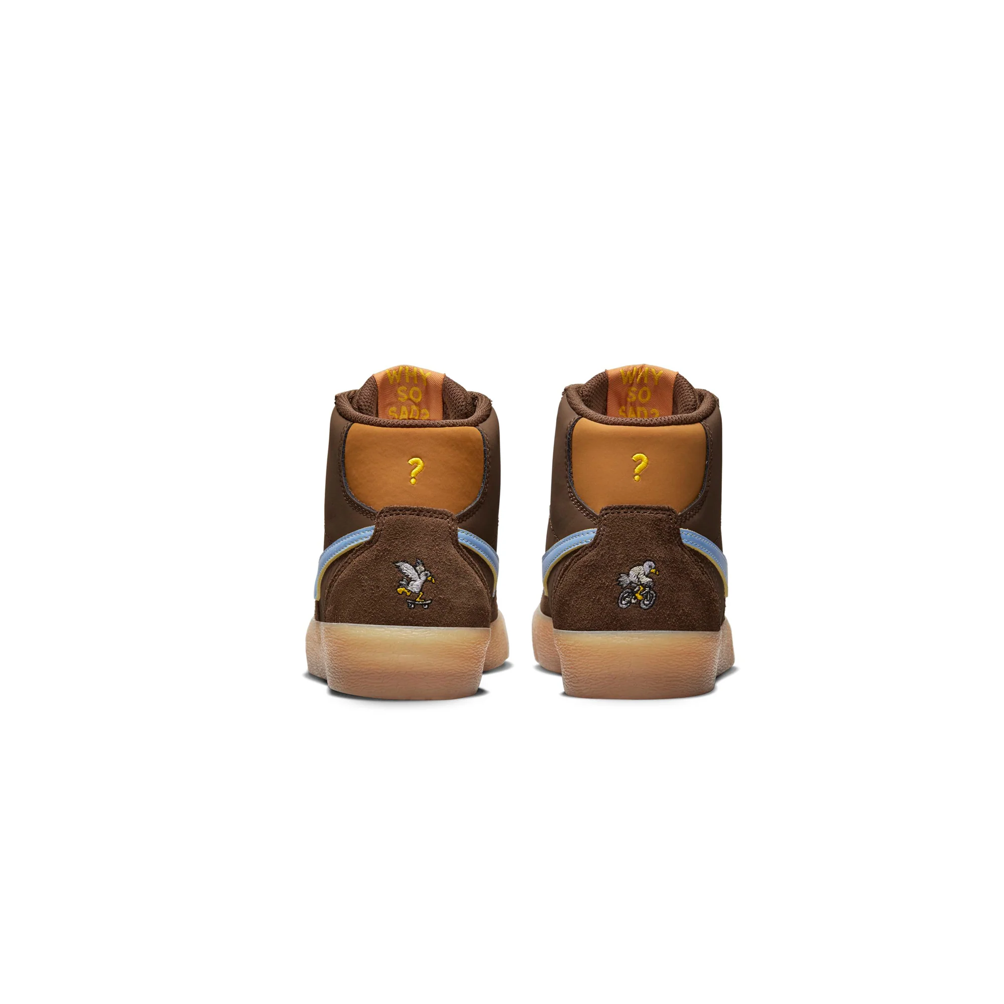 Nike SB x Why So Sad? Womens Bruin High PRM Shoes - Image 3