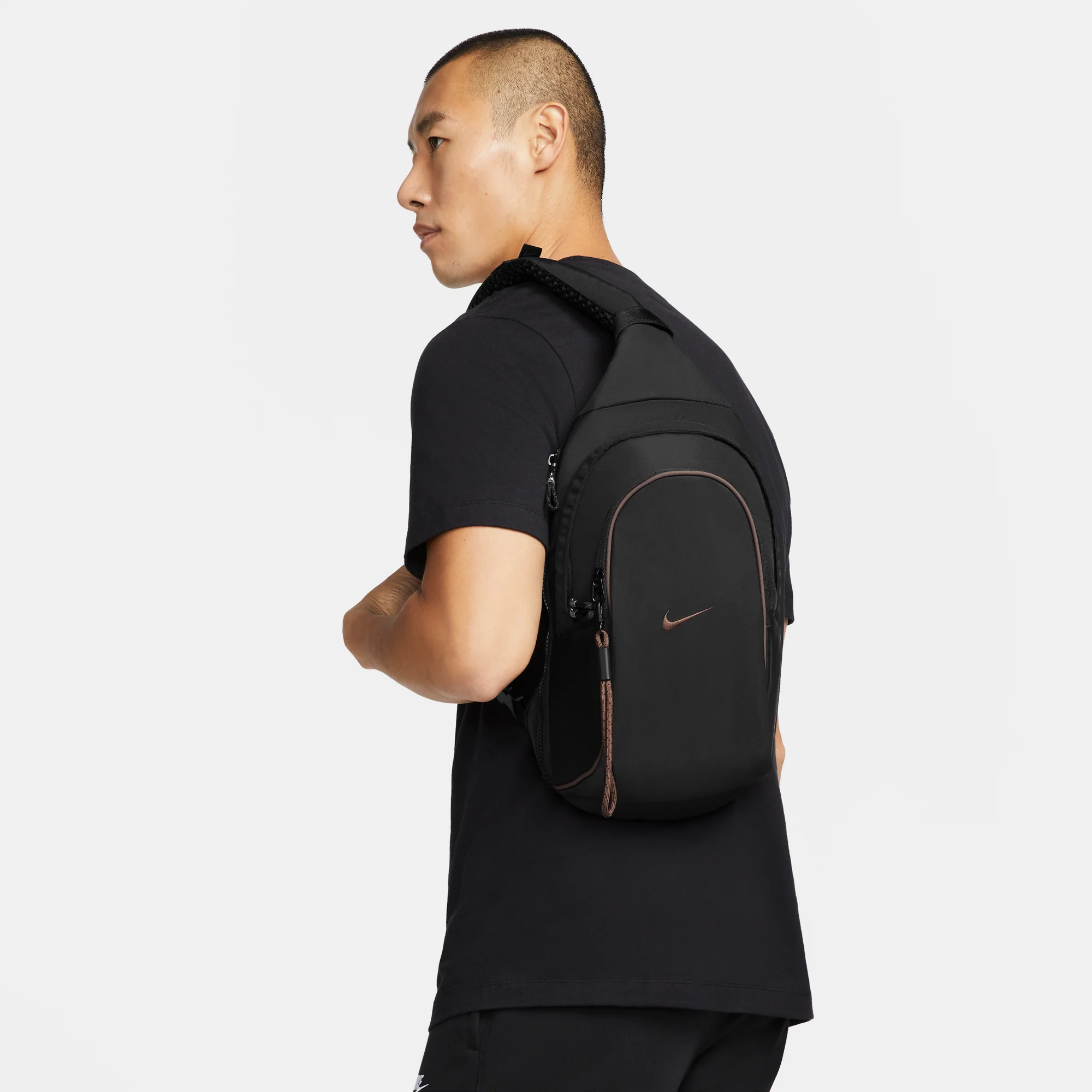 Nike Sportswear Sling Bag 'Black' - Image 3