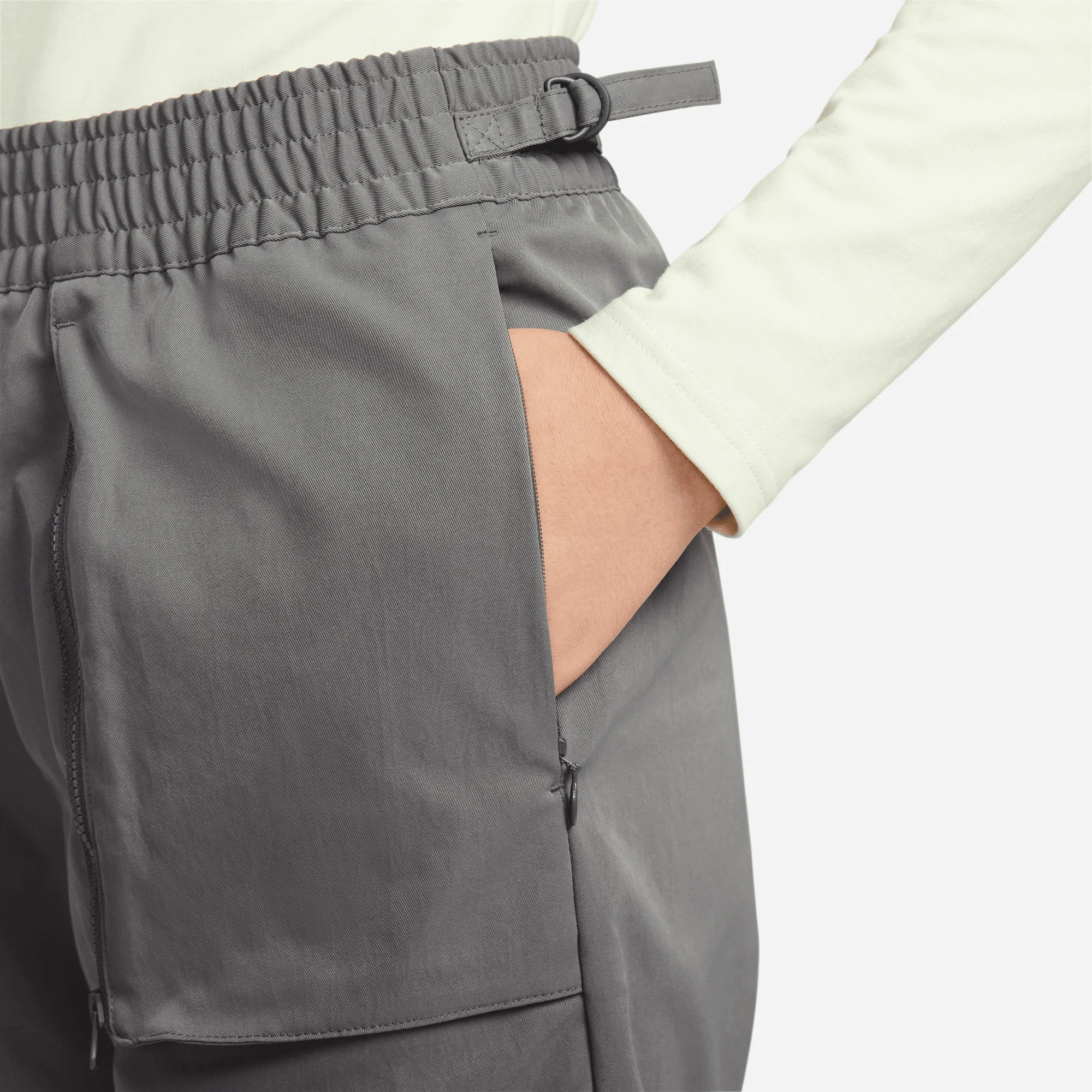 Nike Sportswear Womens Dri-FIT Tech Pack Mid-Rise Woven Pants - Image 4