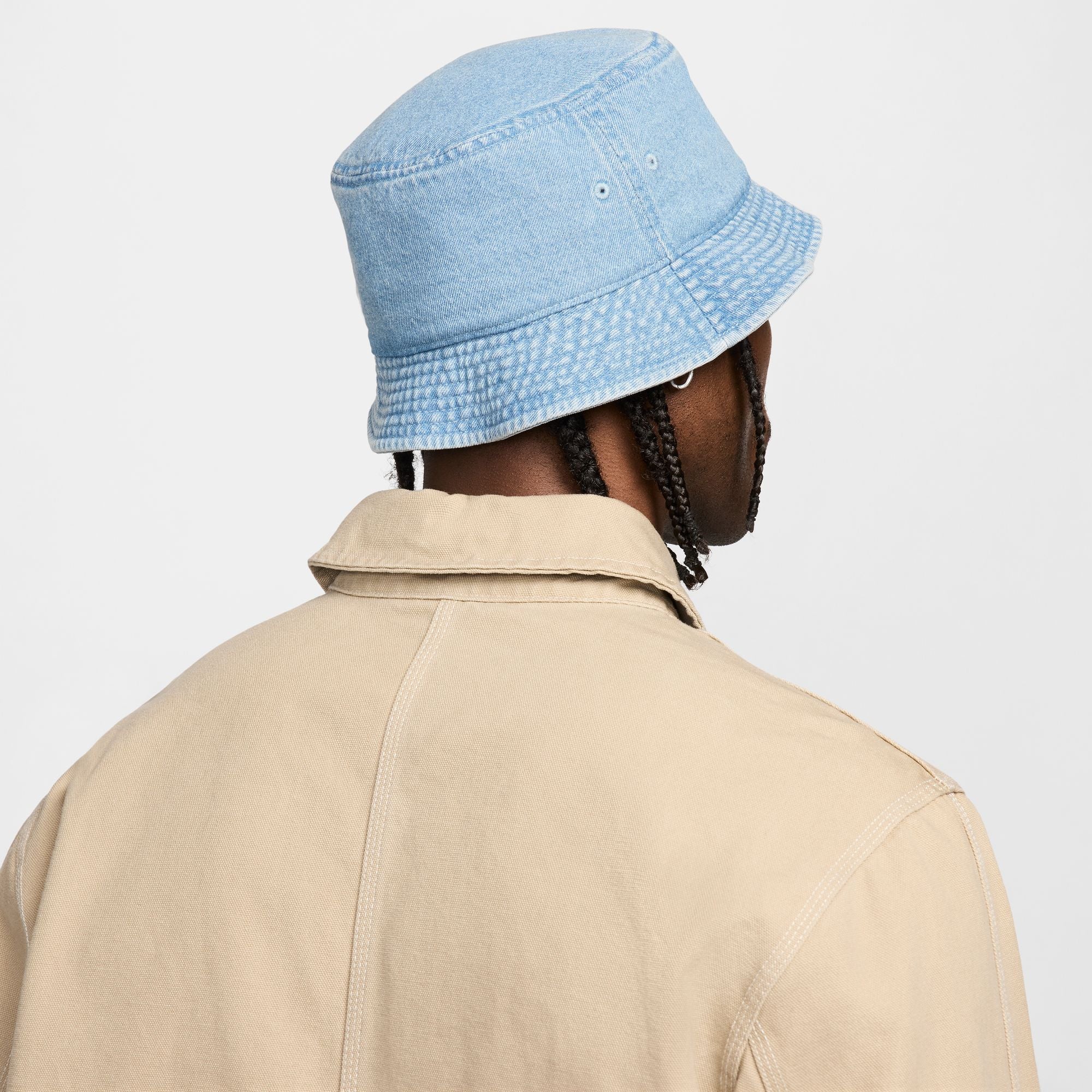 Nike Denim Bucket Hat - Image 3