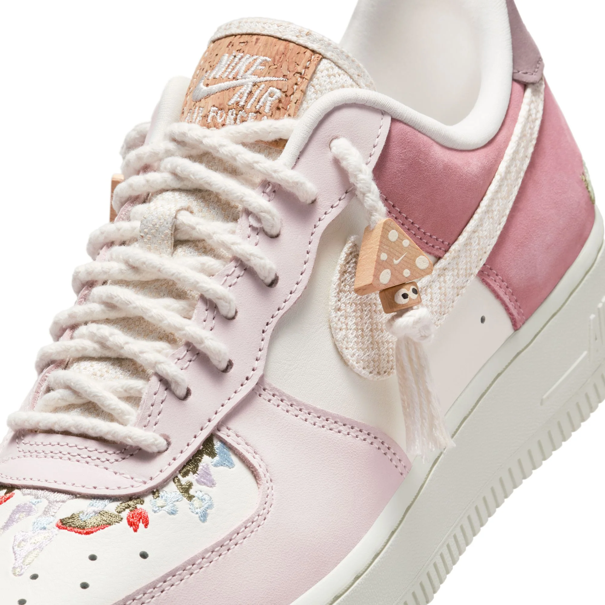 Nike Womens Air Force 1 Low "Mushroom" Shoes - Image 4