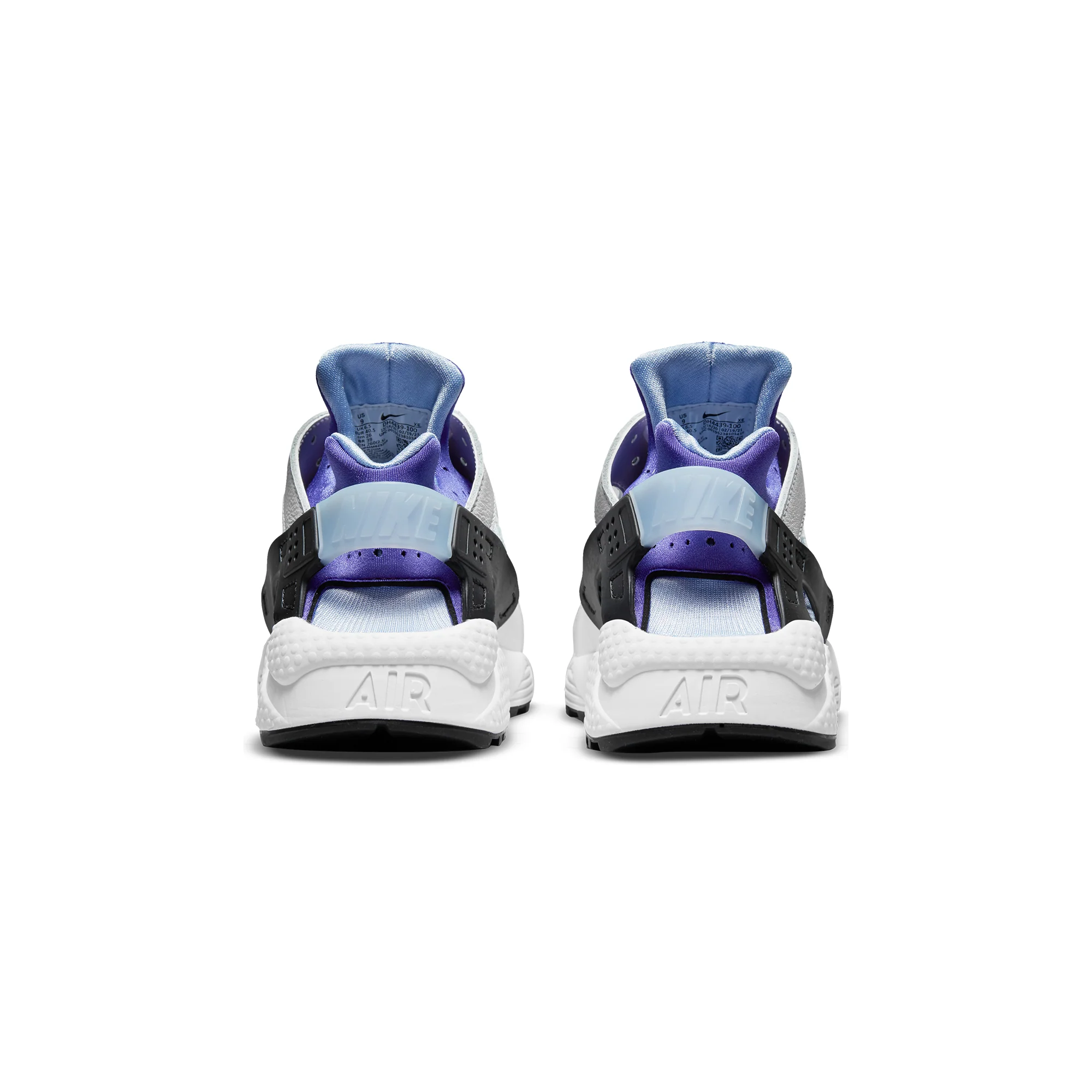 Nike Womens Air Huarache Shoes 'White/Lapis' - Image 3