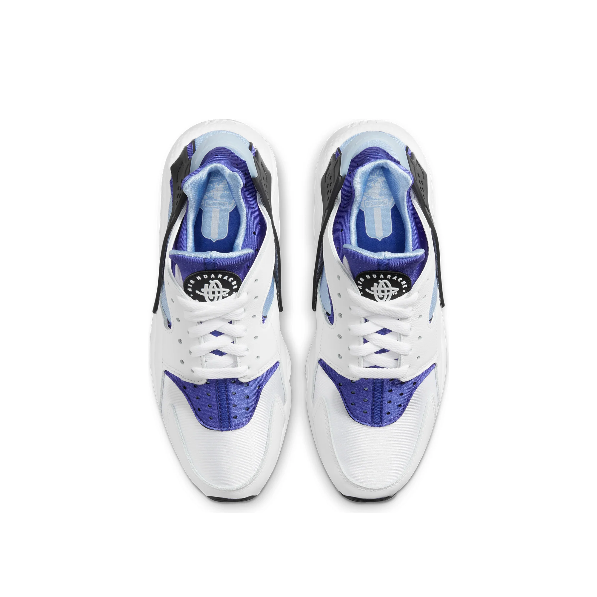 Nike Womens Air Huarache Shoes 'White/Lapis' - Image 4