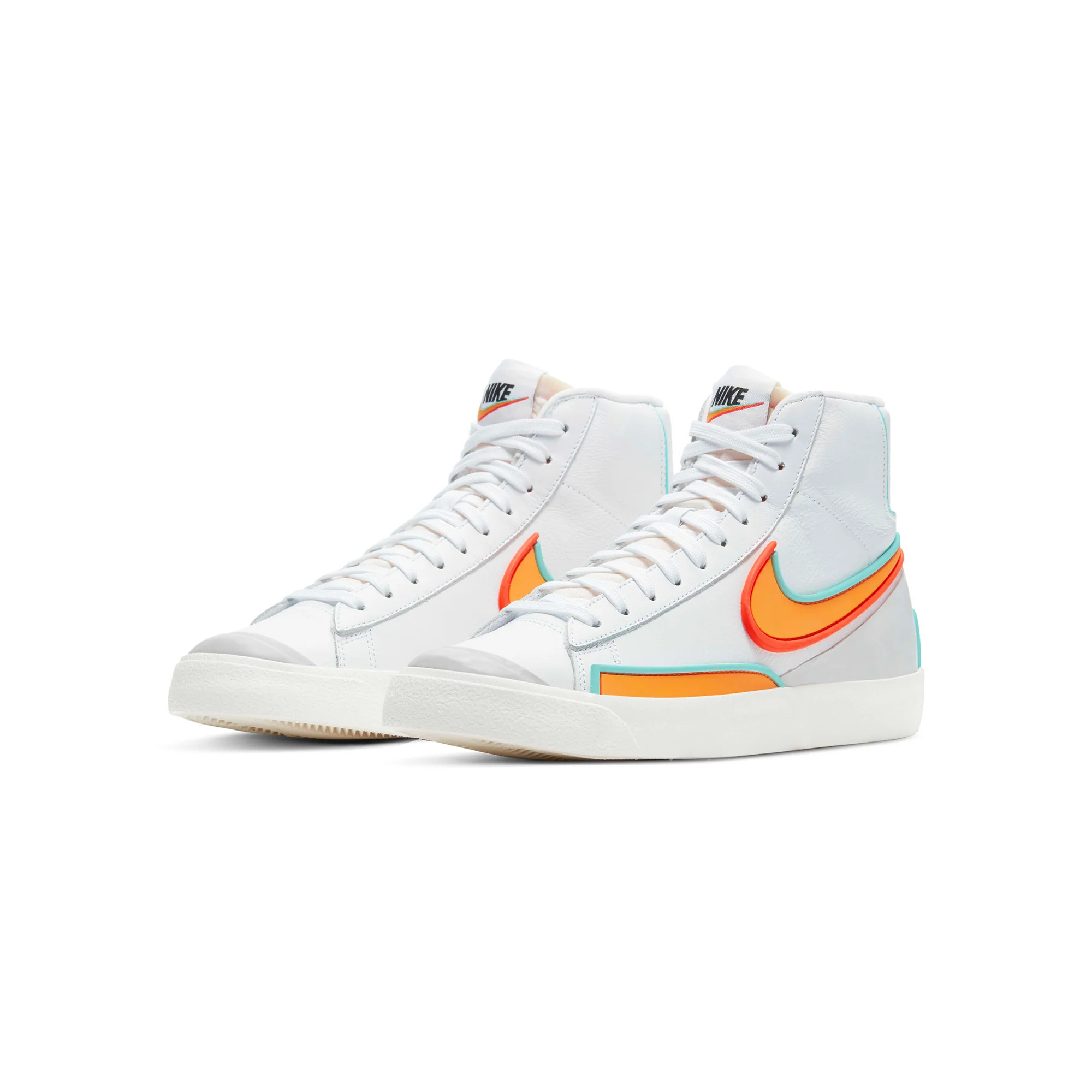 Nike Women Blazer Mid '77 'Infinite Kumquat' Shoes - Image 2