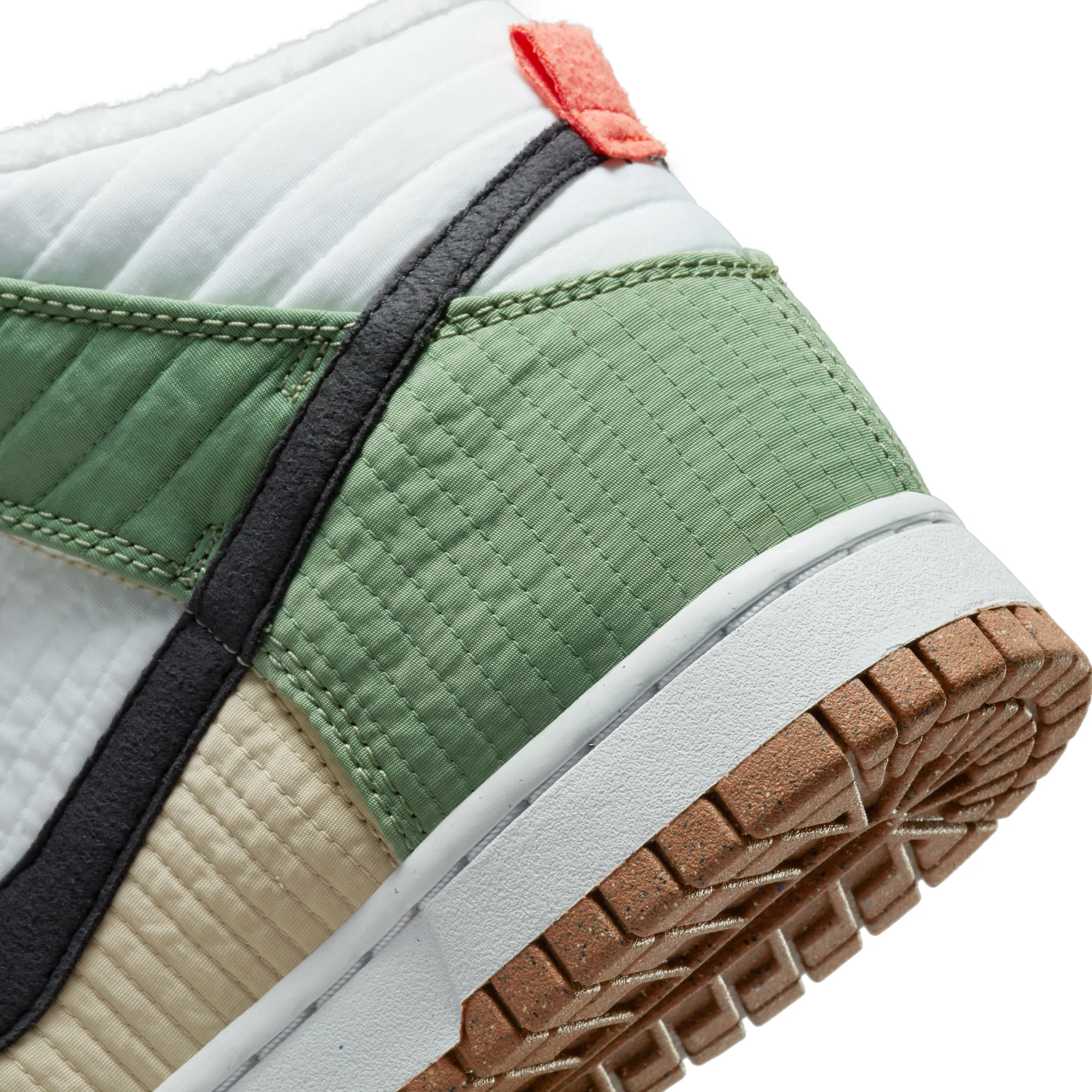 Nike Womens Dunk High LX Shoes 'Summit White/Black' - Image 4