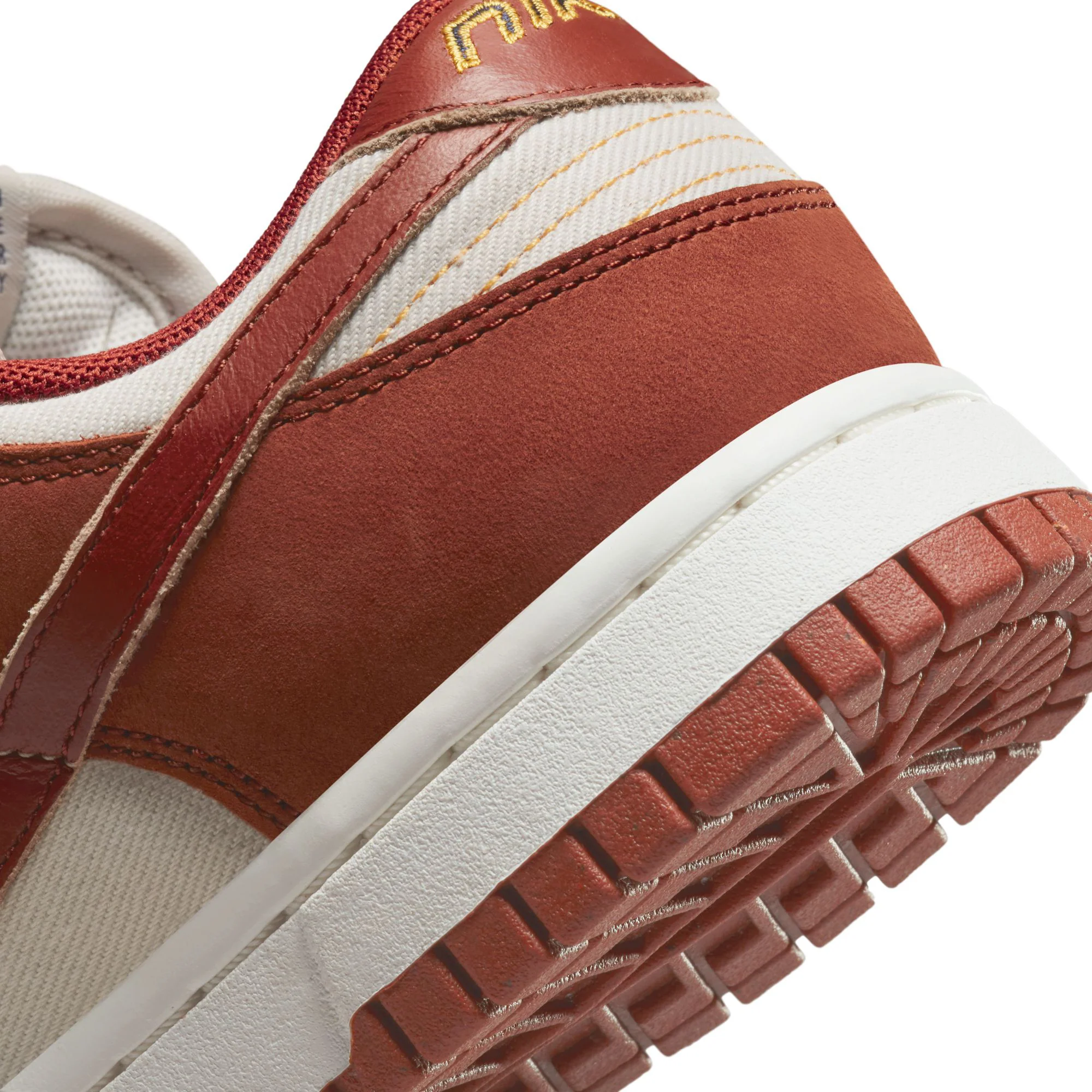 Nike Womens Dunk Low LX NBHD Shoes 'Orewood Brown' - Image 4