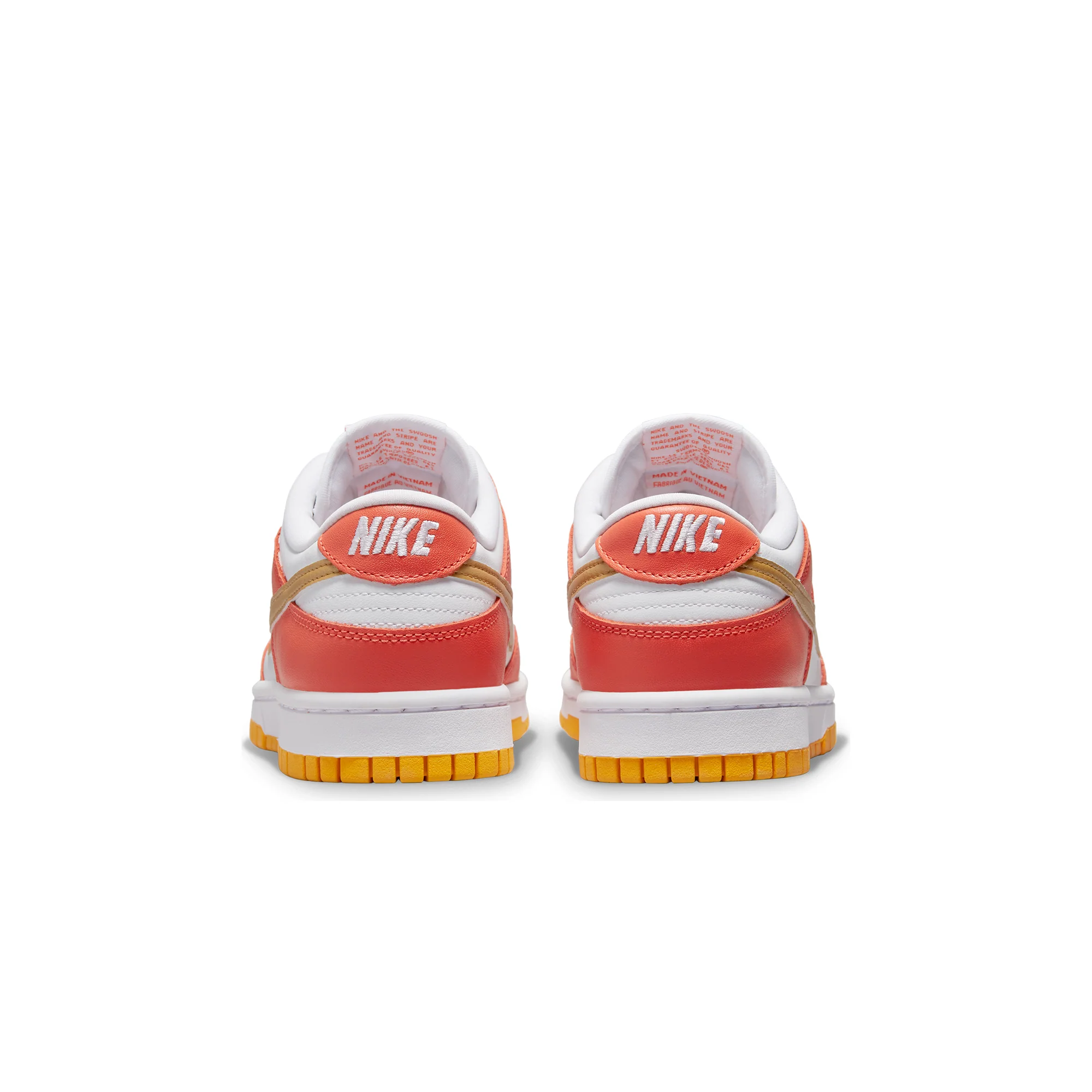 Nike Womens Dunk Low University Gold Shoes - Image 3