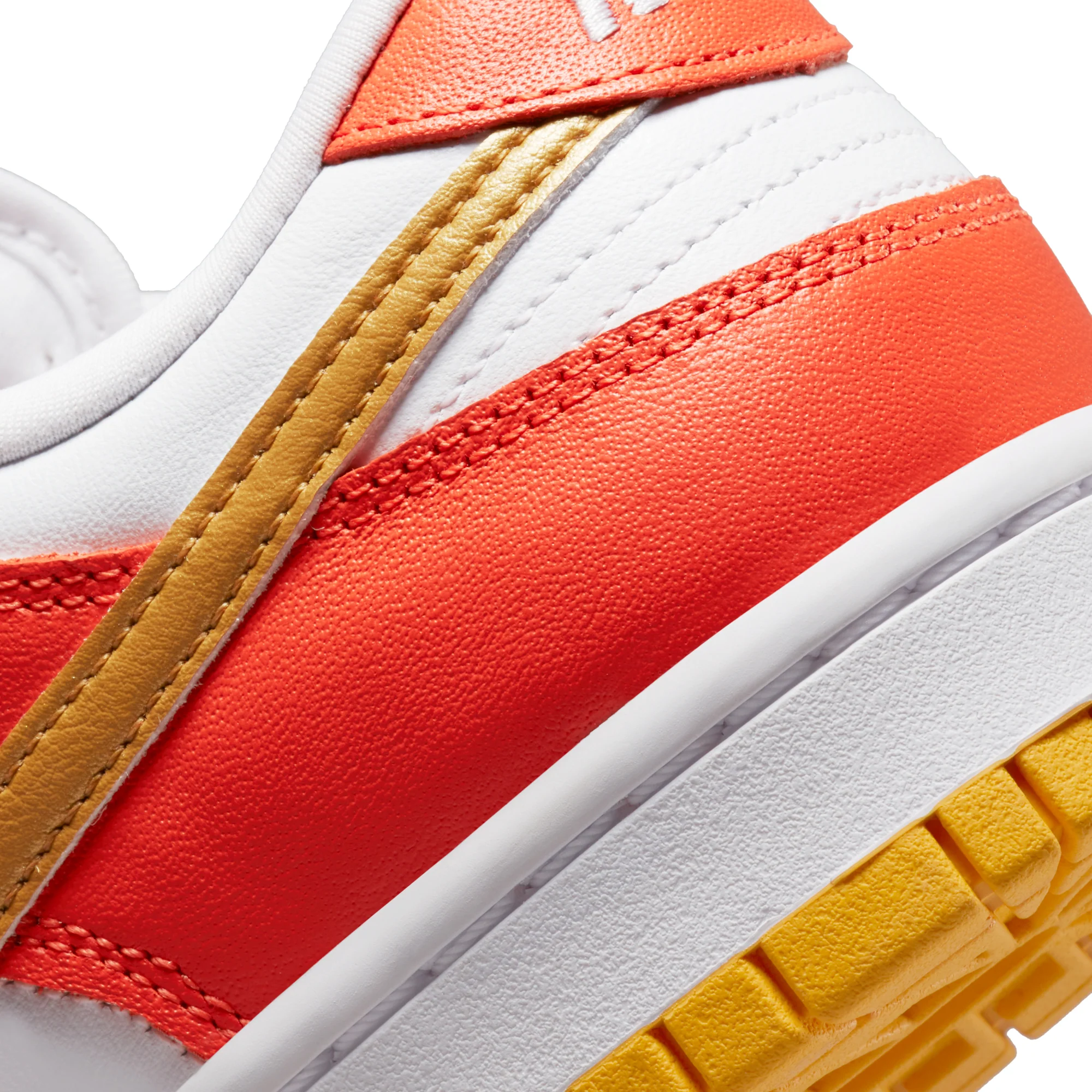Nike Womens Dunk Low University Gold Shoes - Image 4