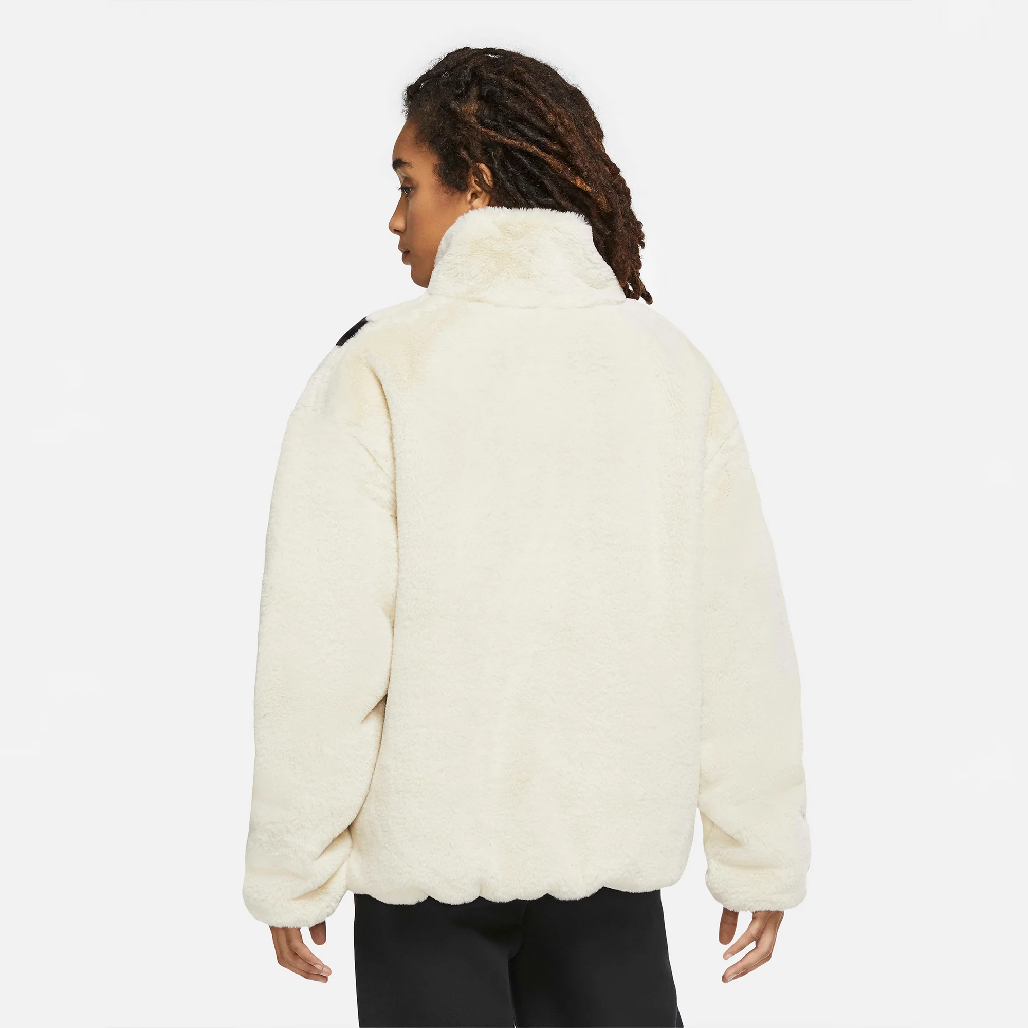 Nike Women Sportswear Faux Fur Jacket - Image 3