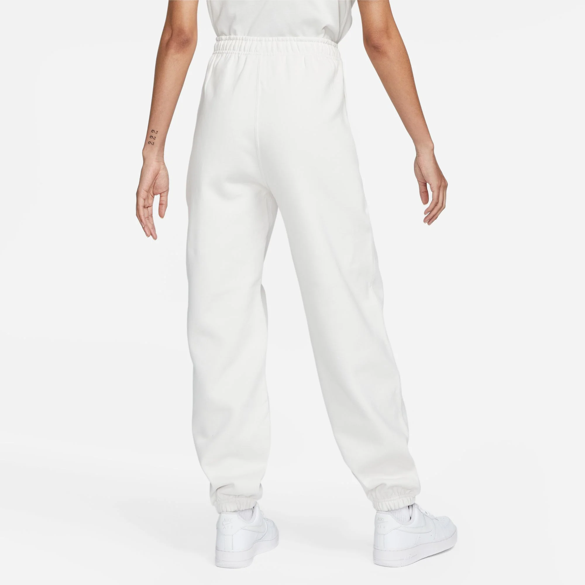 Nike Womens Solo Swoosh Fleece Pants - Image 3