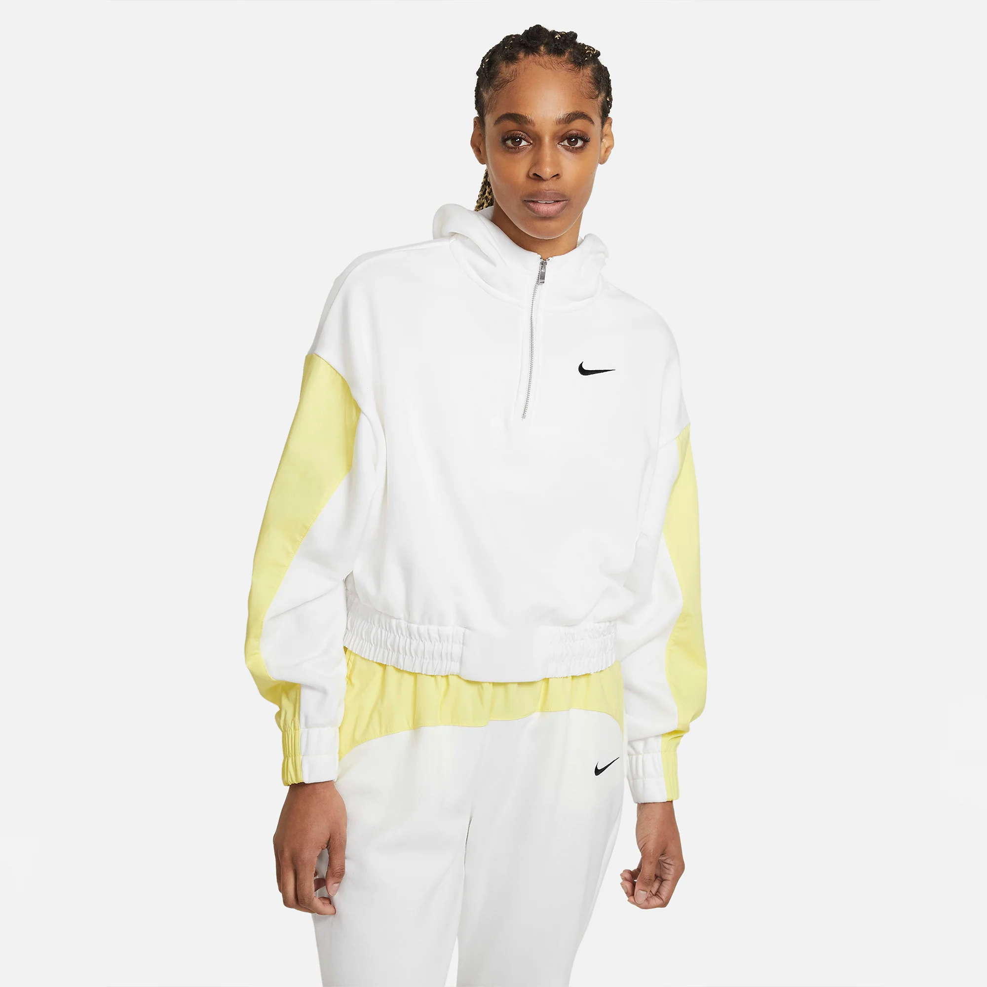 Nike Womens Sportswear Icon Clash Hoodie - Image 2