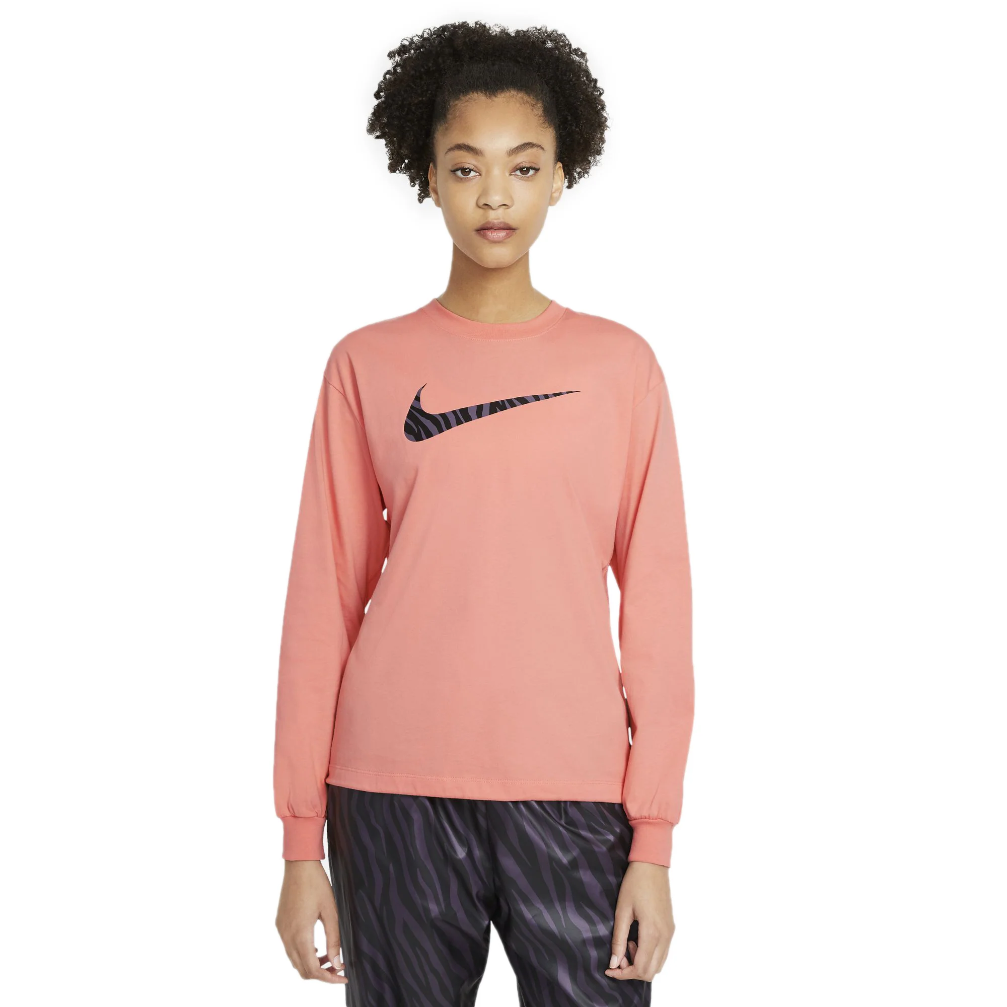 Nike Womens Sportswear Icon Clash Long Sleeve Top - Image 2