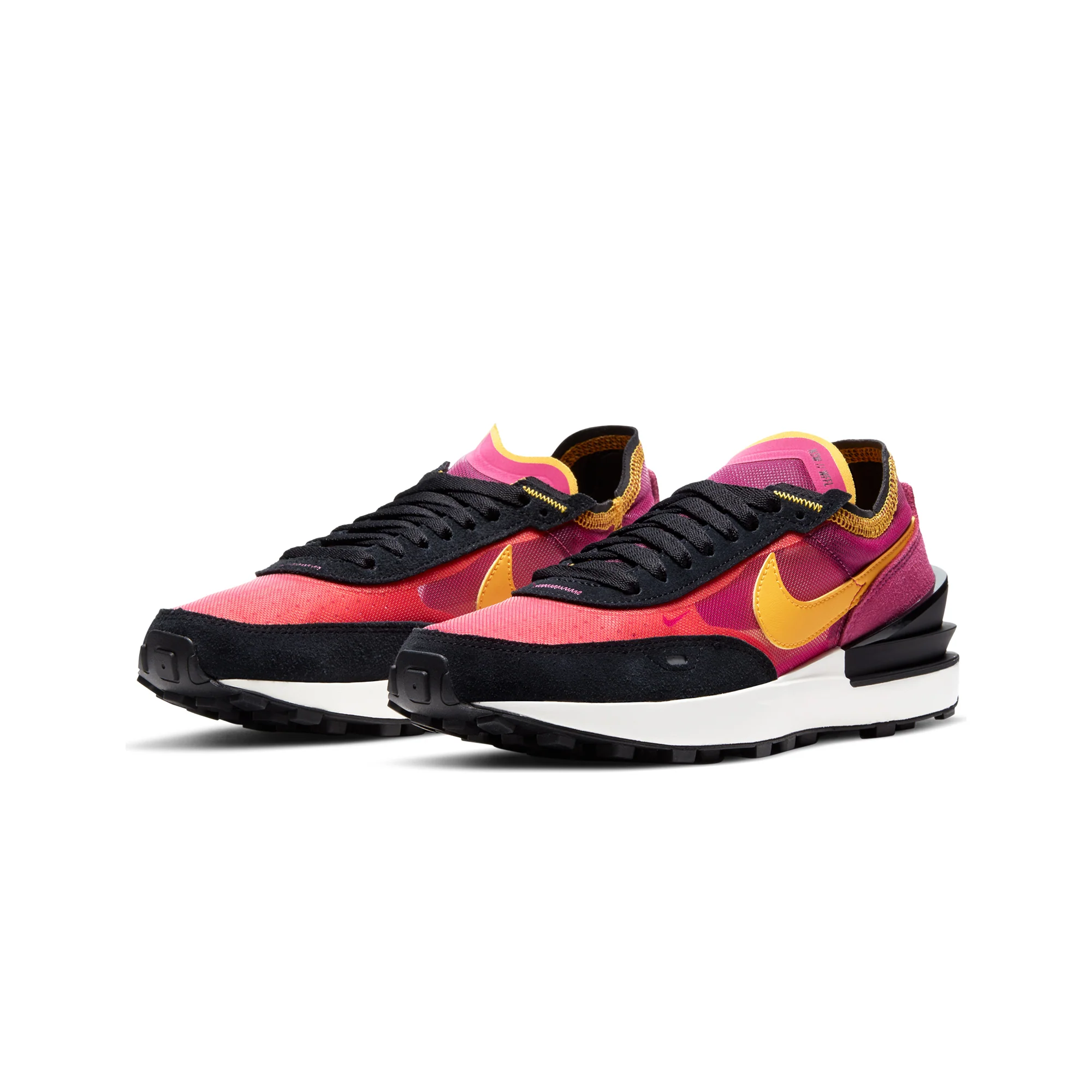 Nike Womens Waffle One Shoes 'Active Fuchsia' - Image 2