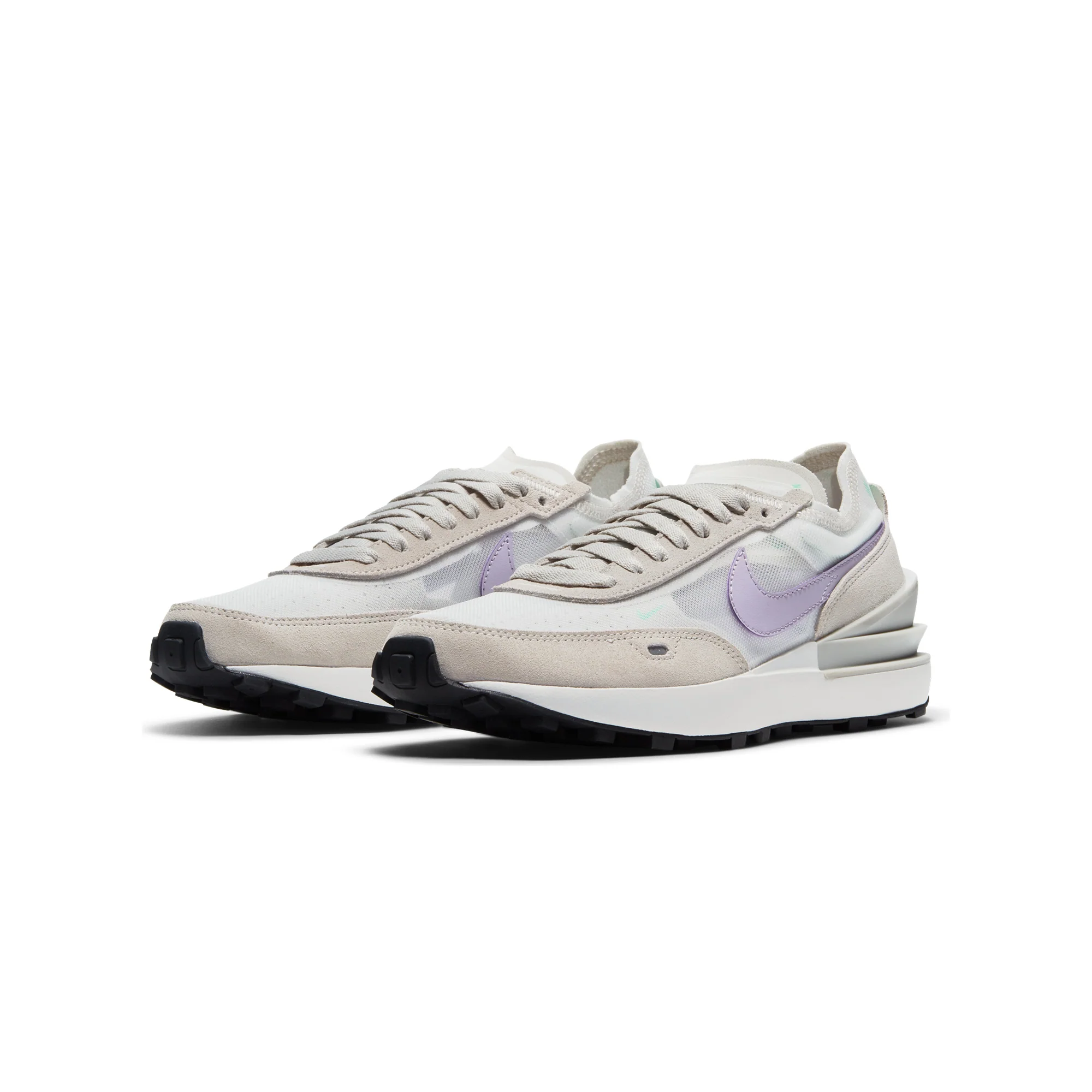 Nike Womens Waffle One Shoes 'Summit White' - Image 2