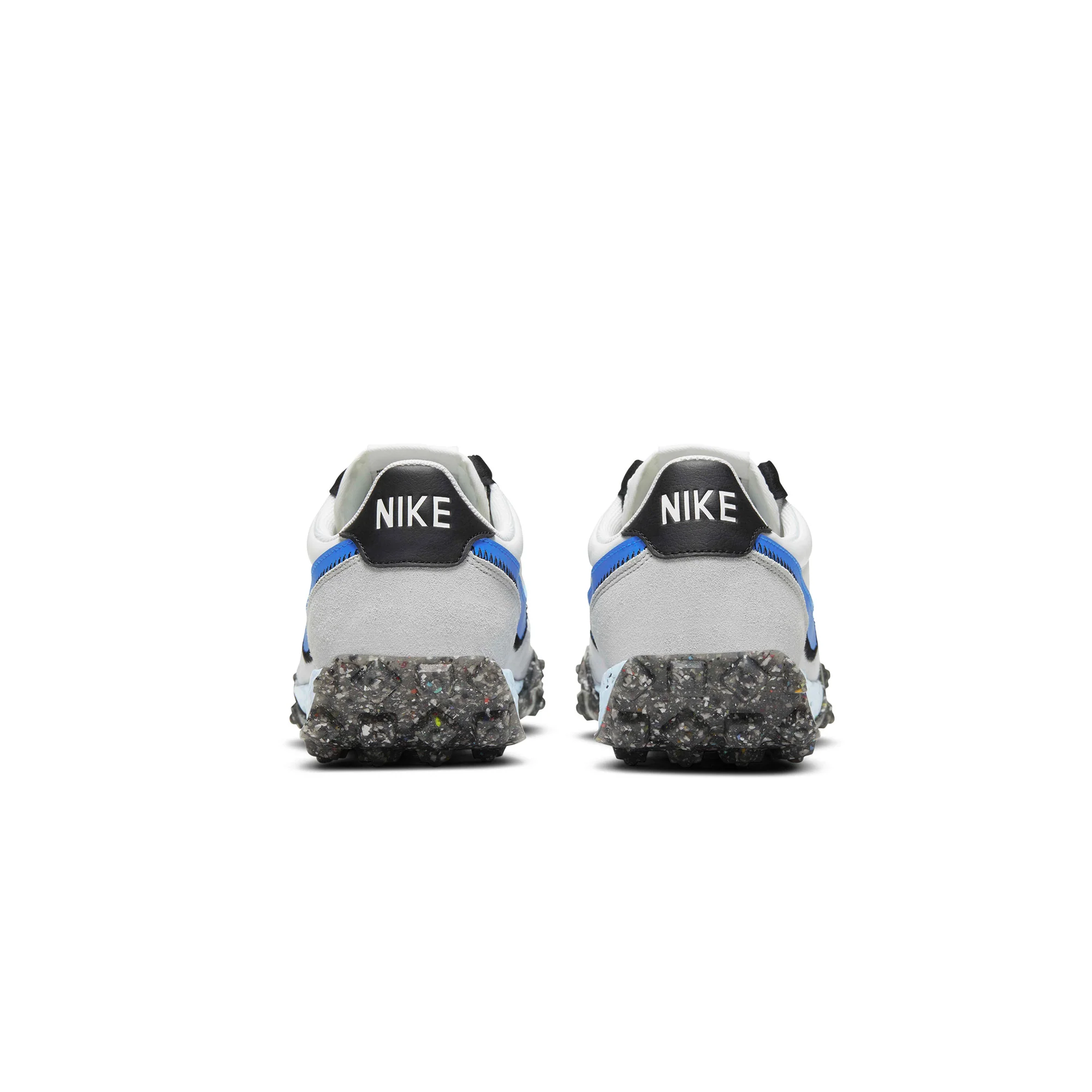 Nike Womens Waffle Racer Crater 'Photon Dust Blue' Shoes - Image 3