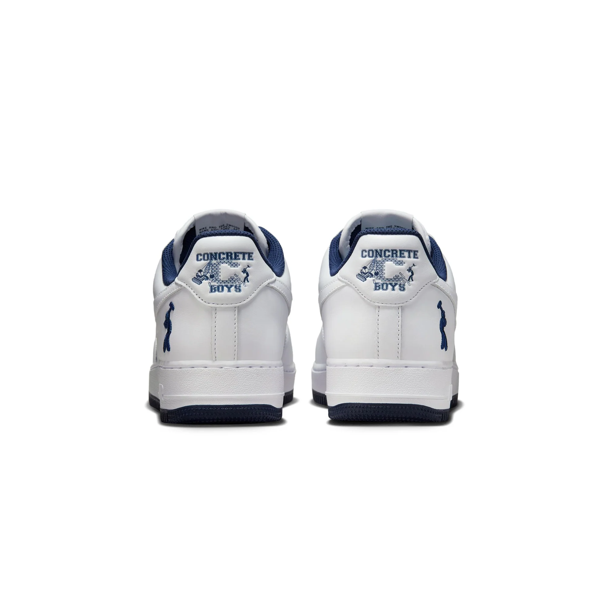 Nike x Lil Yachty Mens Air Force 1 "Concrete Boys It's Us" Shoes - Image 3