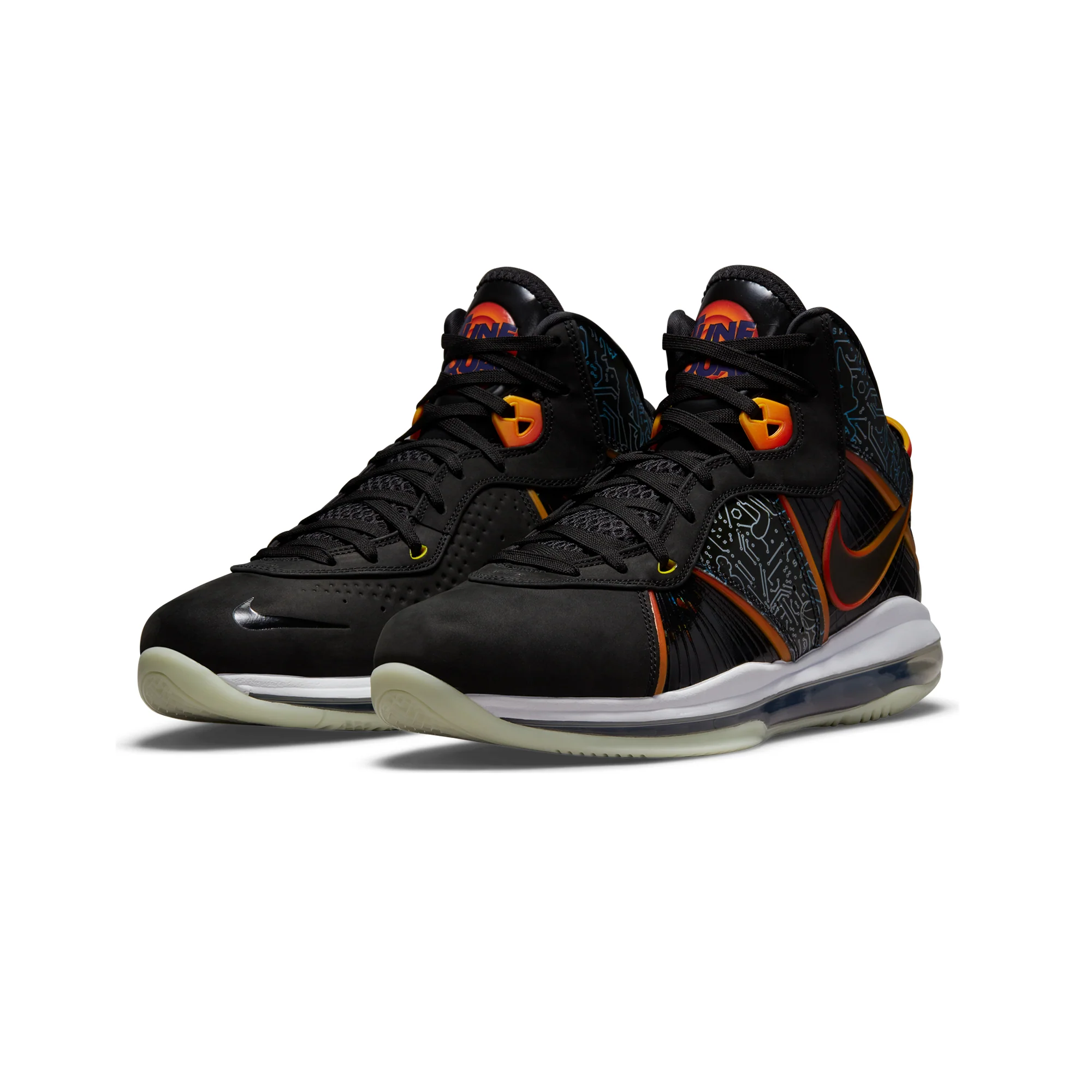 Nike Mens Lebron VIII QS Shoes 'Black' - Image 2