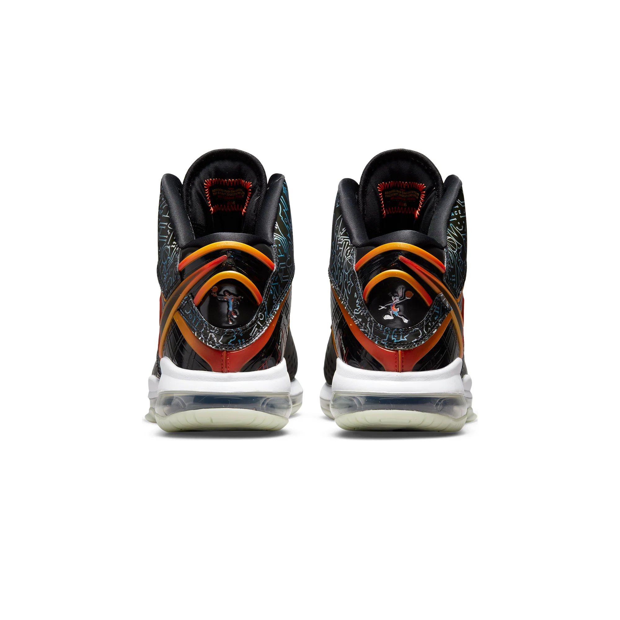 Nike Mens Lebron VIII QS Shoes 'Black' - Image 3