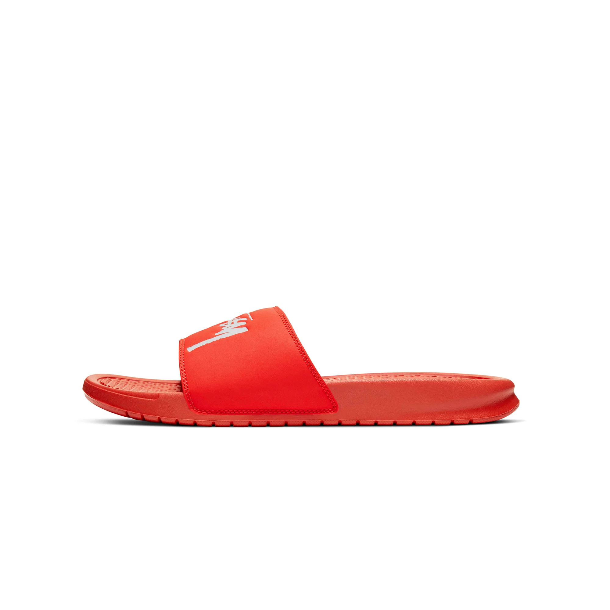 Nike x Stussy Men 'Habanero Red' Slides - Image 2