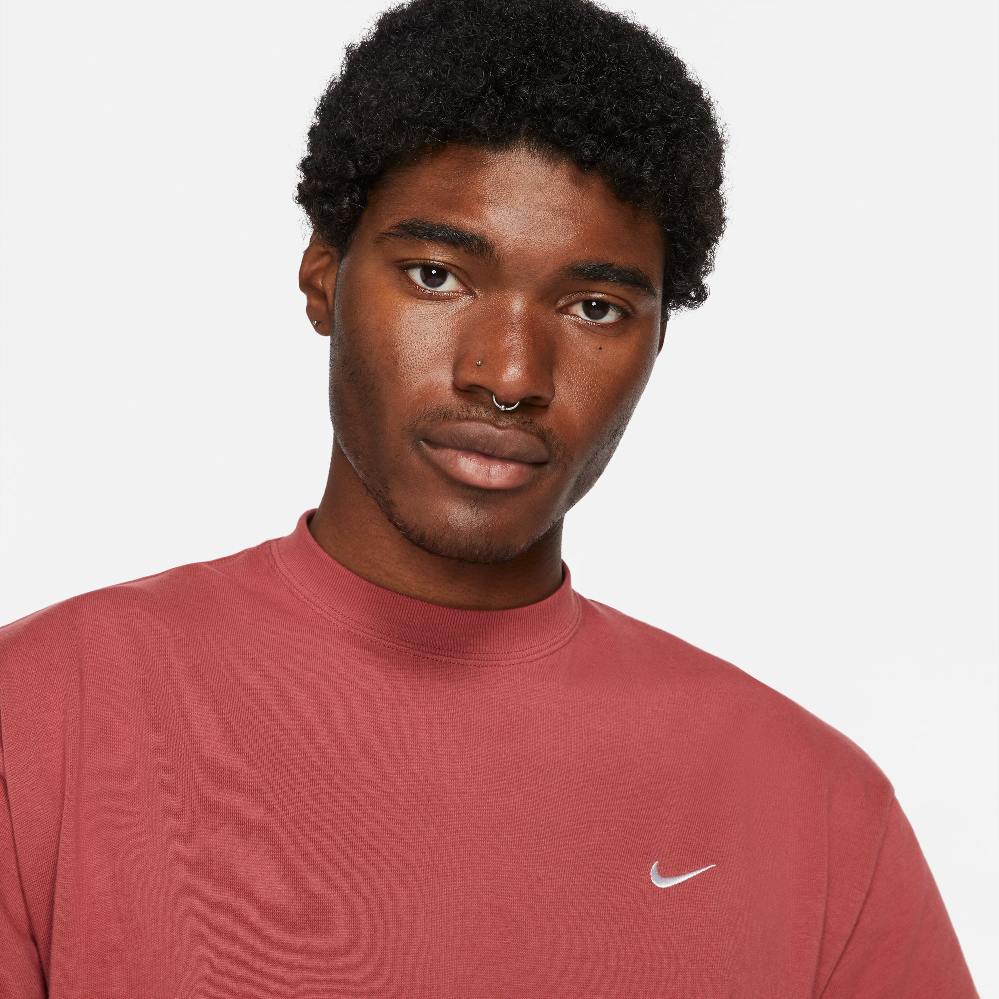 NikeLab Mens T-Shirt Cedar/White - Image 4