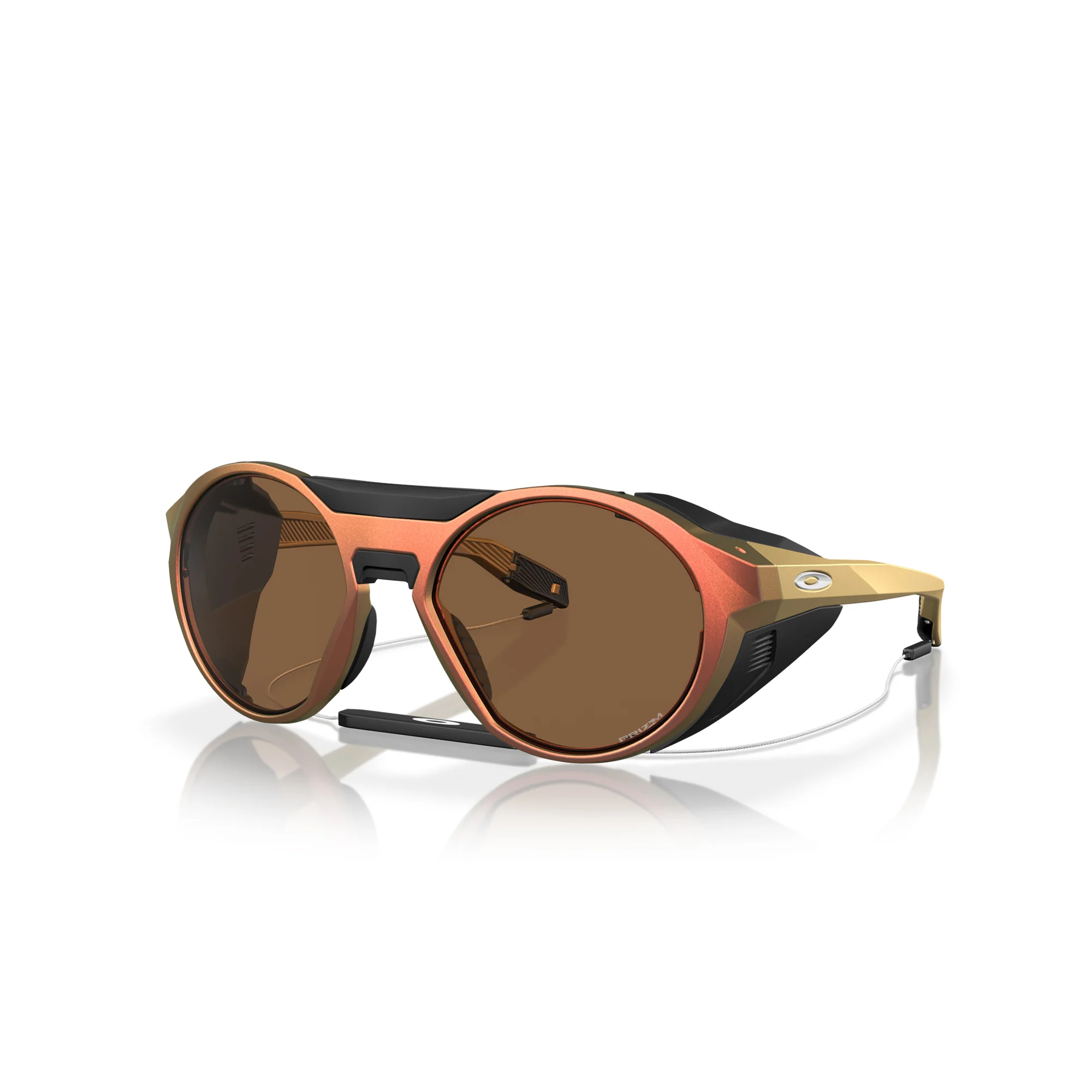 Oakley Clifden Matte Red Gold Colorshif W/ Prizm Bronze Sunglasses - Image 2
