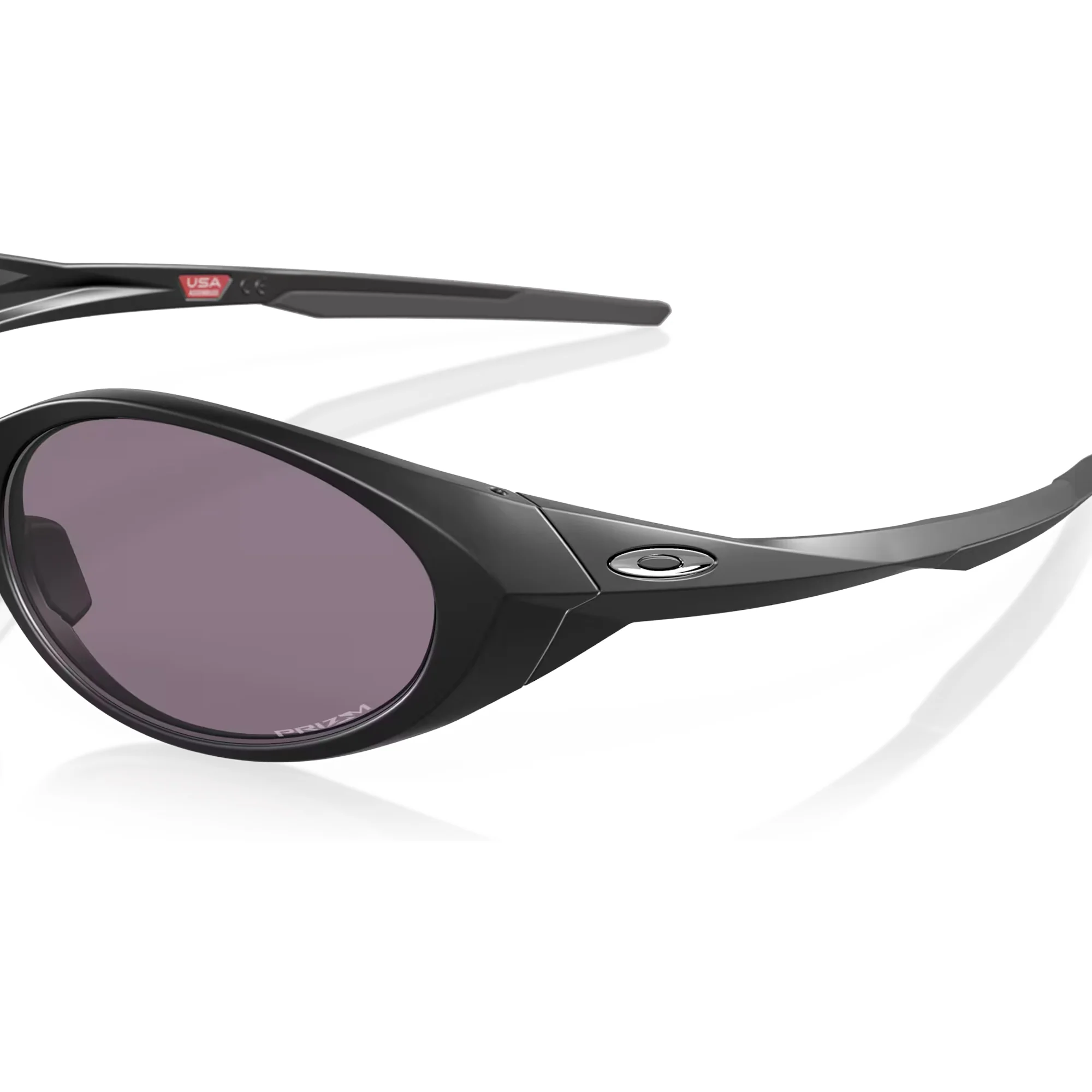 Oakley EyeJacket Redux Matte Black W/ Prizm Grey Sunglasses - Image 4