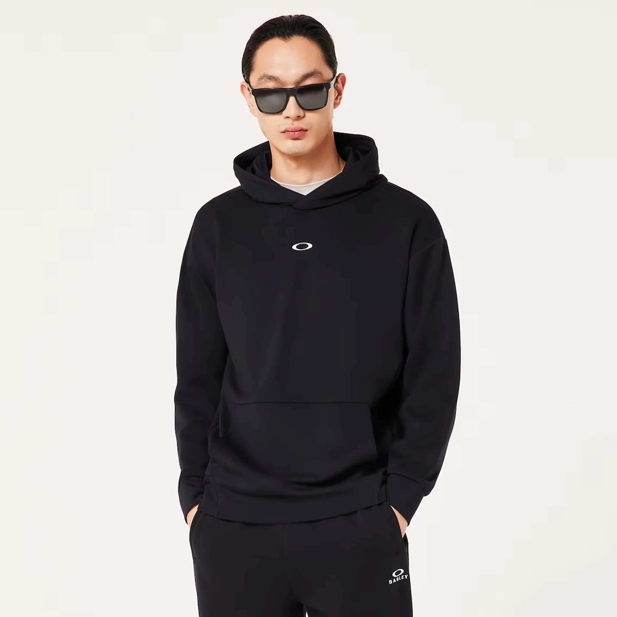 Oakley Mens Enhance Qdevo Fleece Hoodie - Image 2