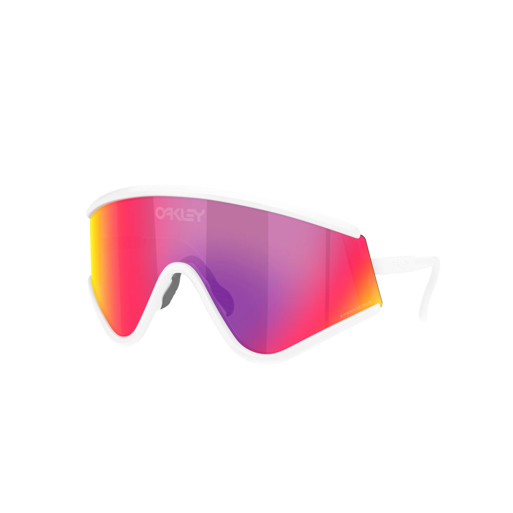Oakley MUZM Eyeshade White w/ Prizm Road Sunglasses - Image 2
