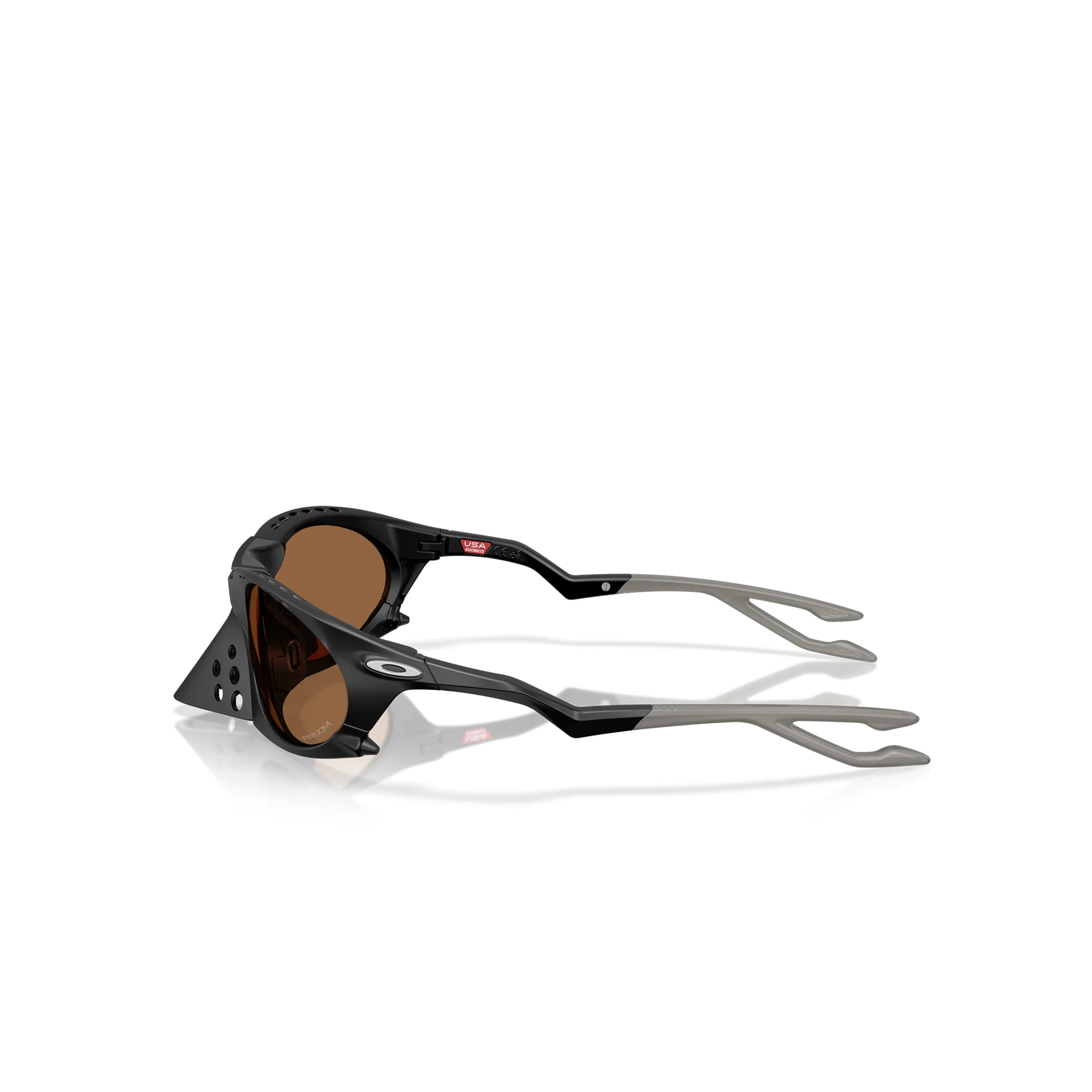 Oakley x Satisfy Running Plantaris Matte Black W/ Prizm Bronze Sunglasses - Image 3