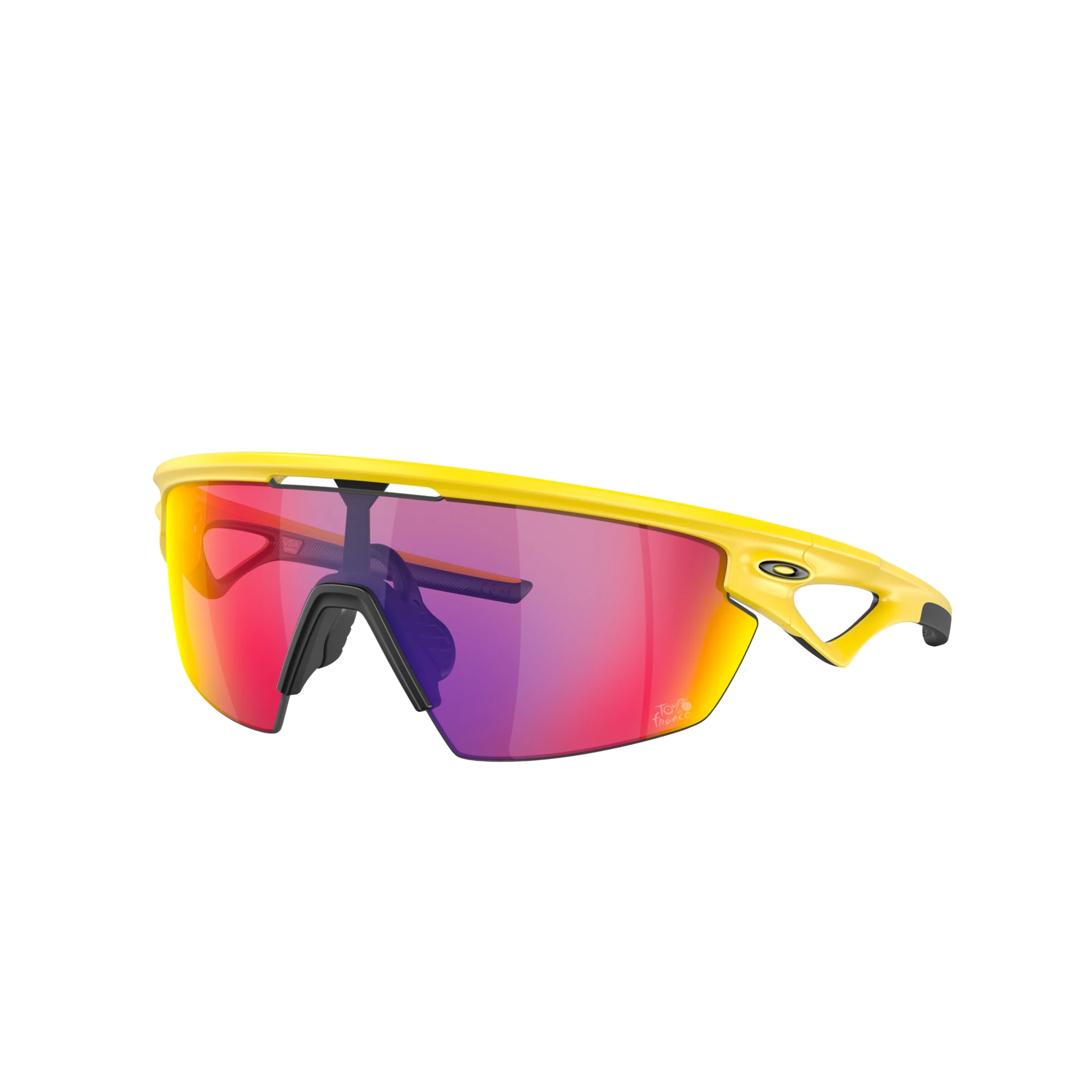 Oakley Sphaera Matte Yellow W/ Prizm Road Sunglasses - Image 2