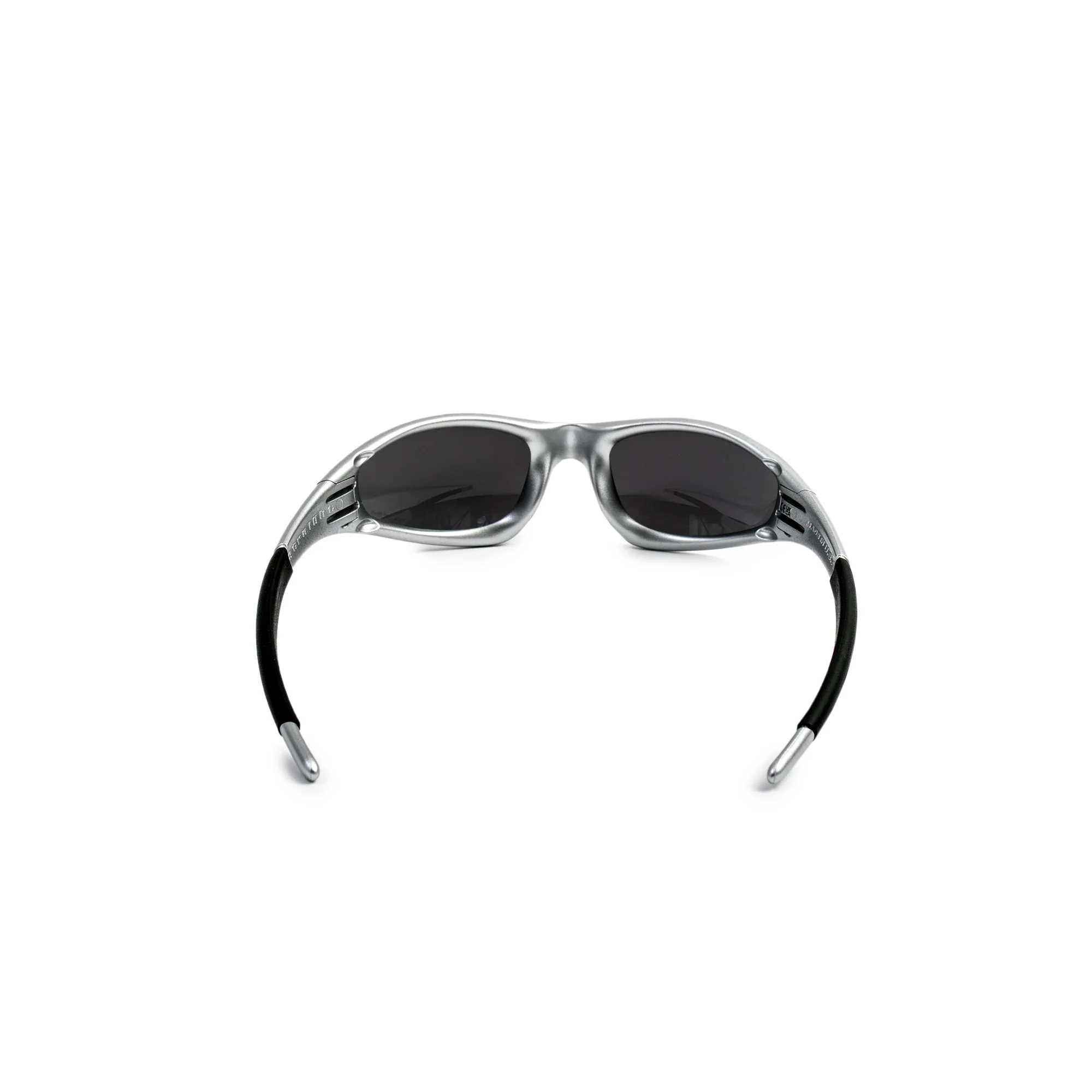 Oakley MUZM Straight Jacket 99 X-Silver Flames w/ Prizm Black Sunglasses - Image 4