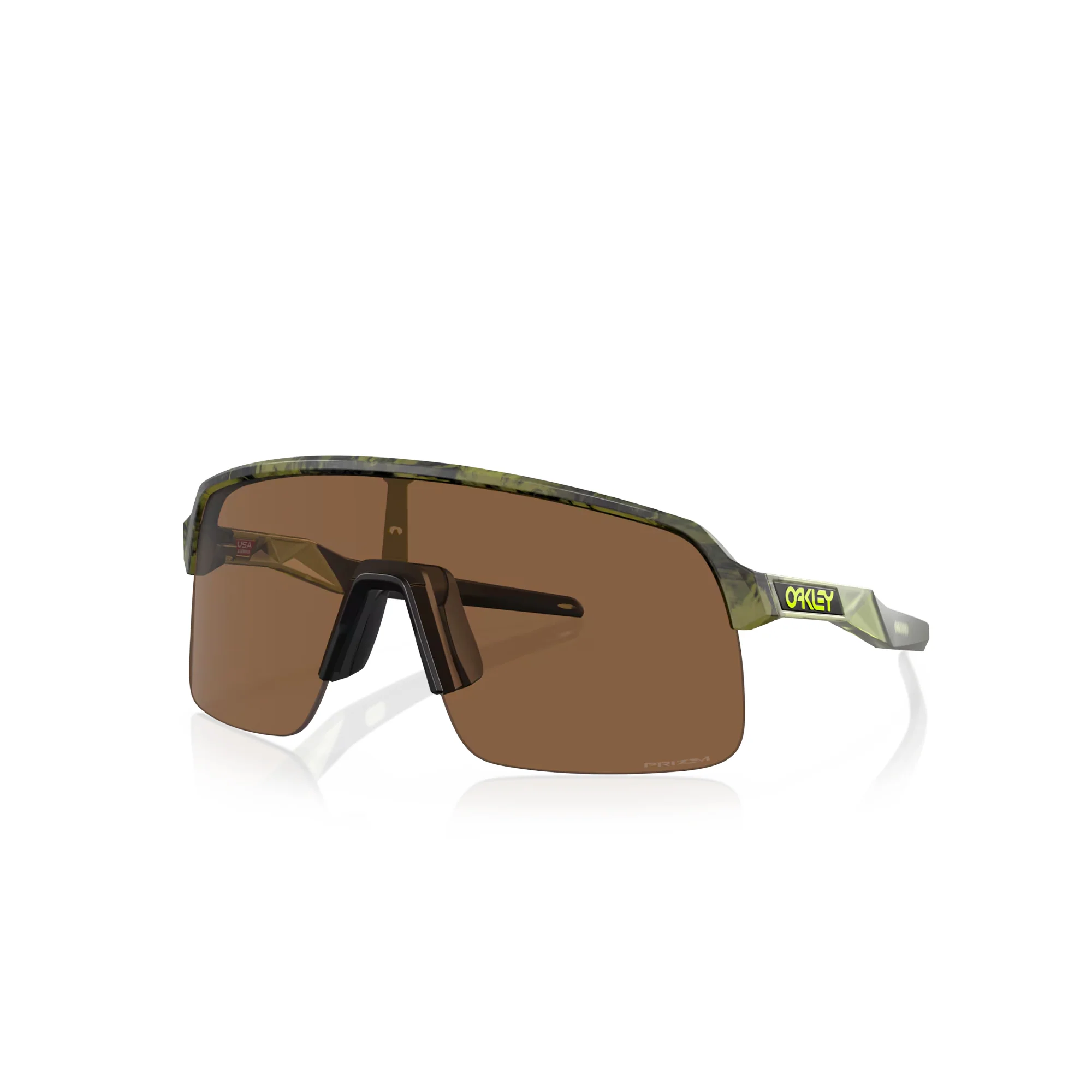 Oakley Sutro Lite Matte Trans Fern Swirl W/ Prizm Bronze Sunglasses - Image 2