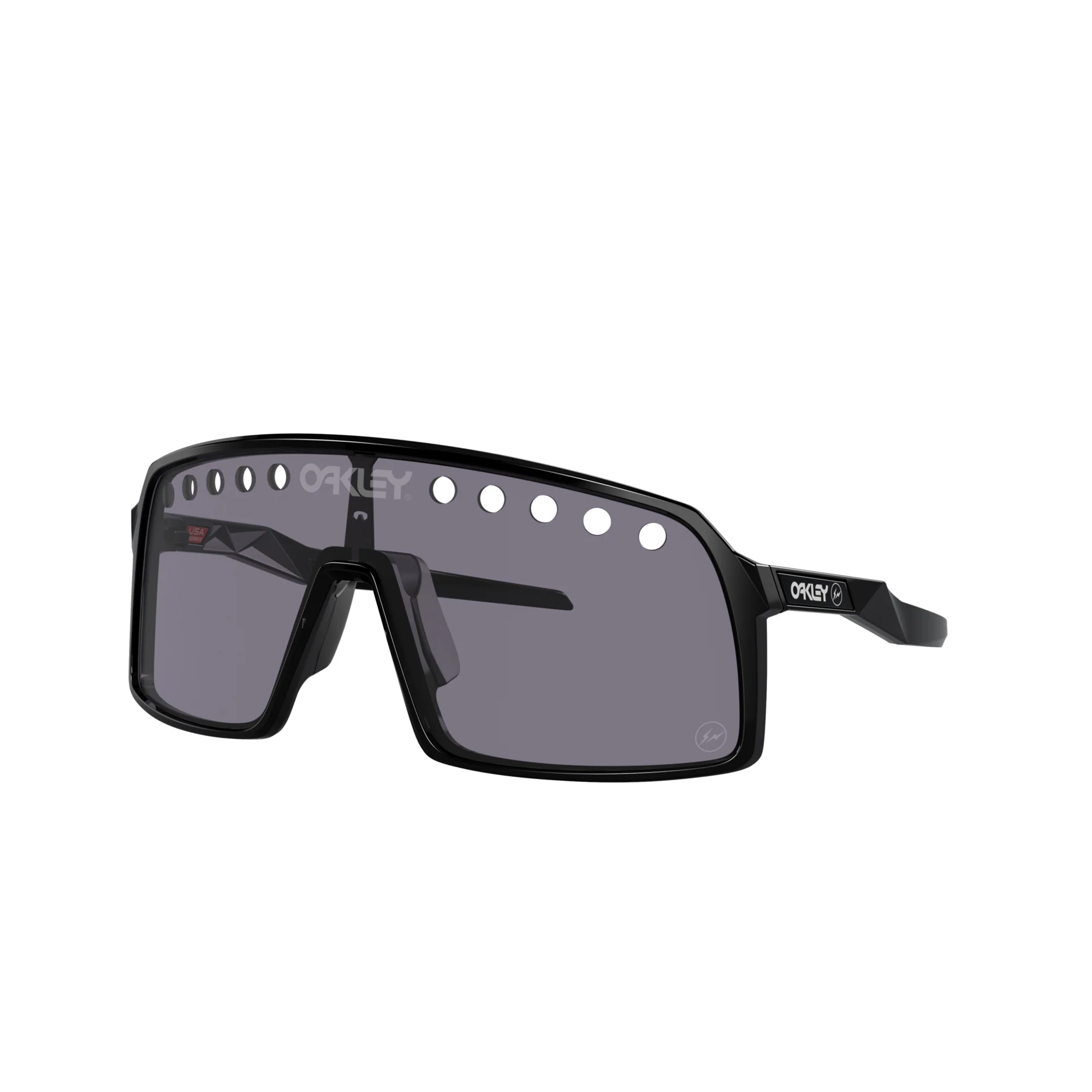 Oakley x Fragment Sutro Polished Black w/ Prizm Grey Sunglasses - Image 2