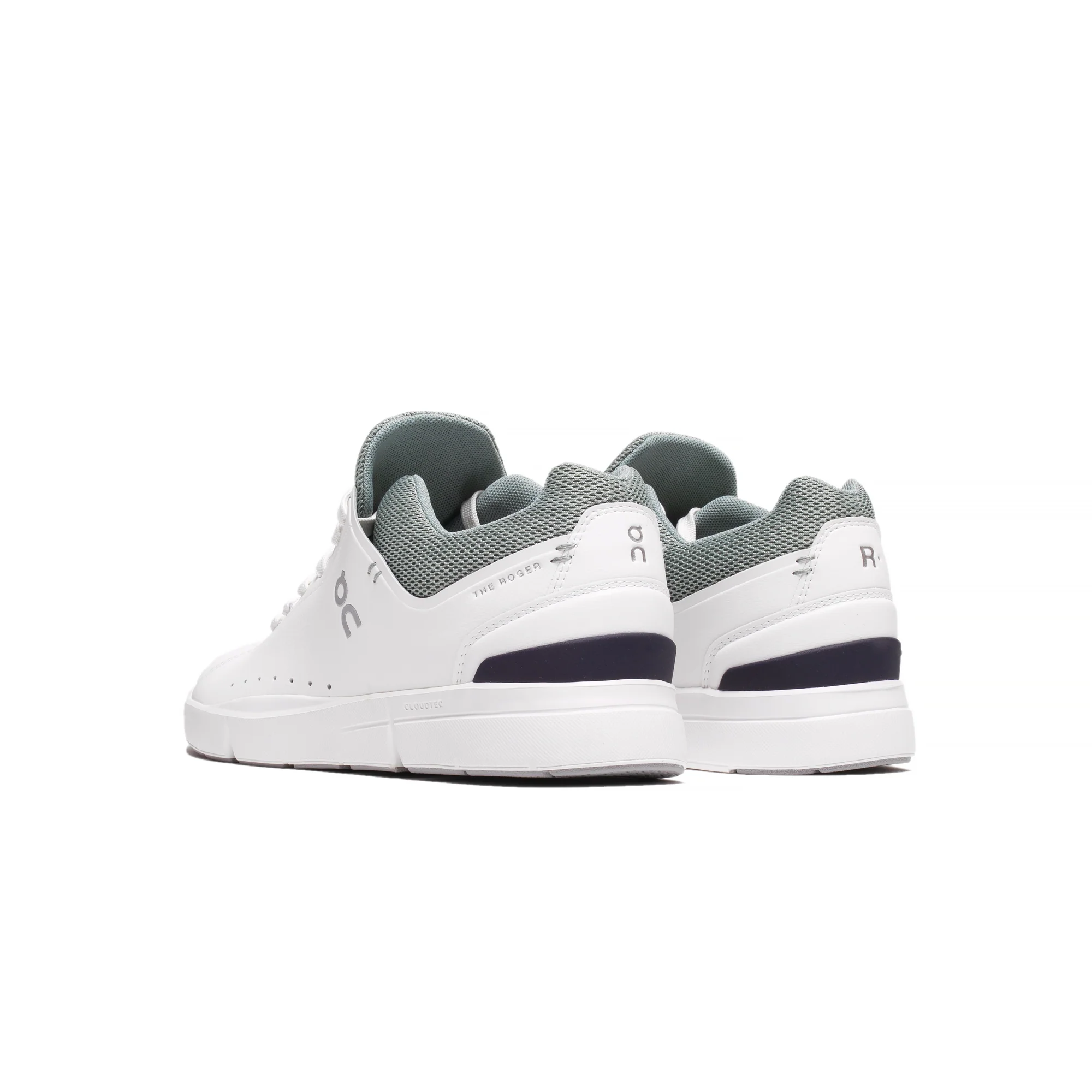 On! Mens Roger Advantage 1 Shoes 'White' - Image 3