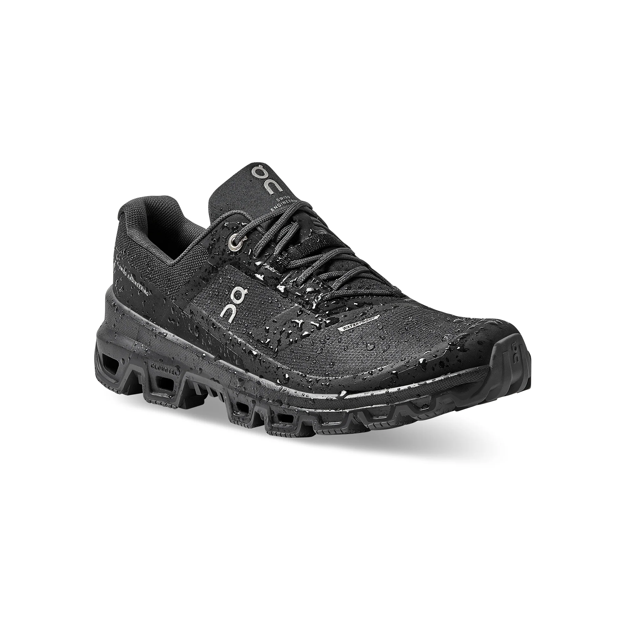 On Womens Cloudventure Waterproof Shoes 'Black' - Image 3