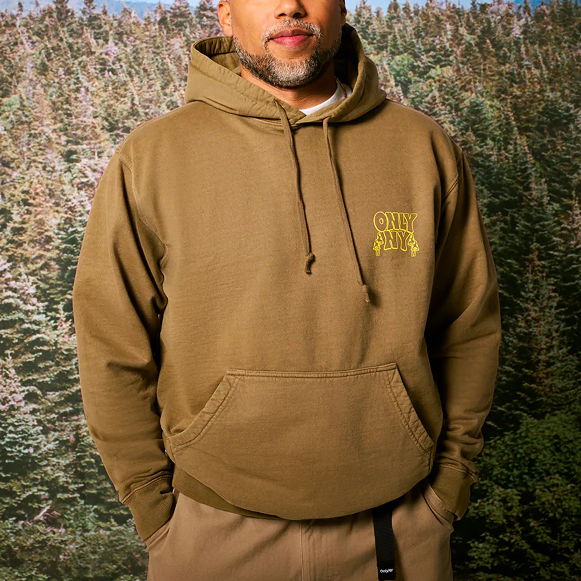 Only NY Mens Time Traveler Long Hoodie - Image 2