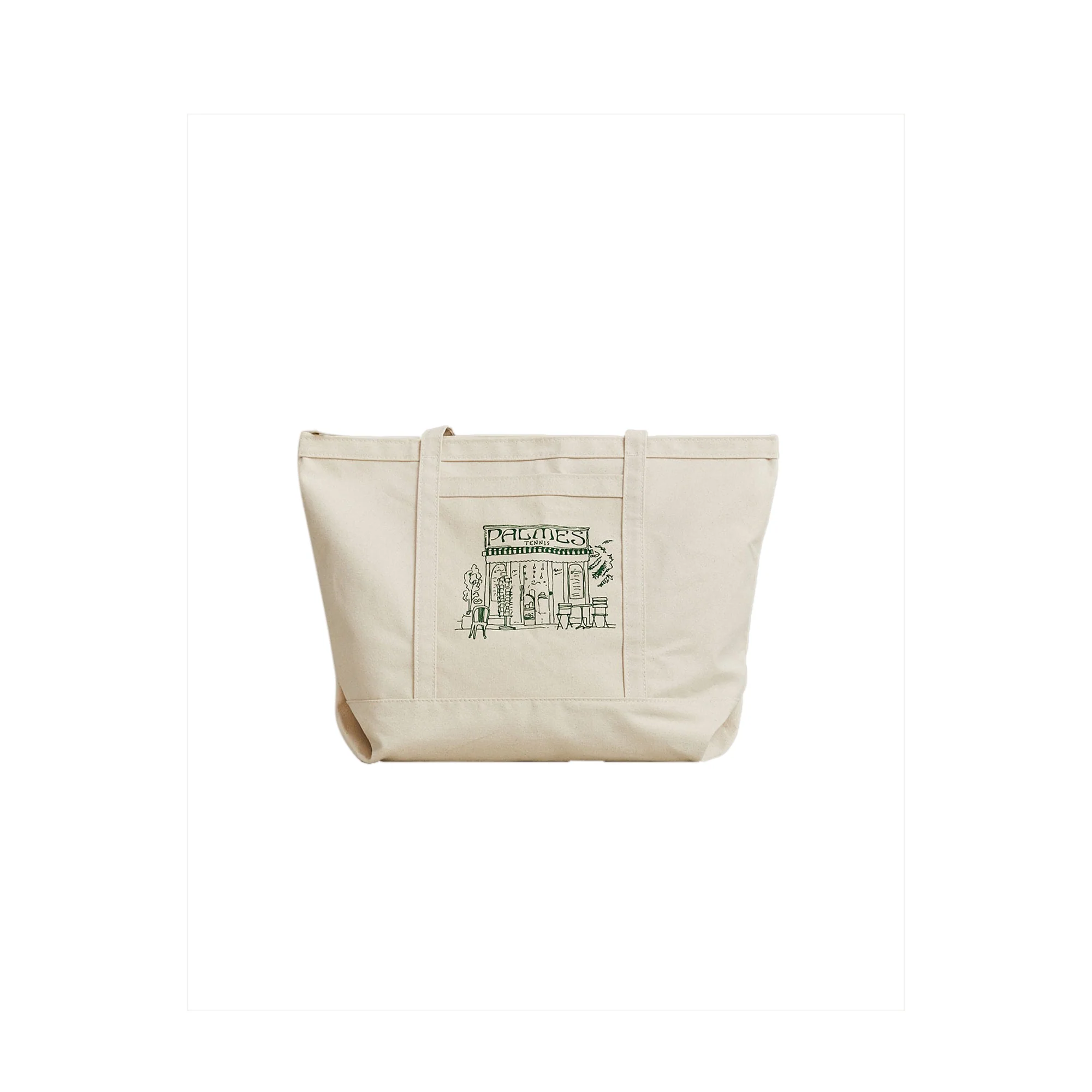 Palmes Mari XL Zip Tote Bag