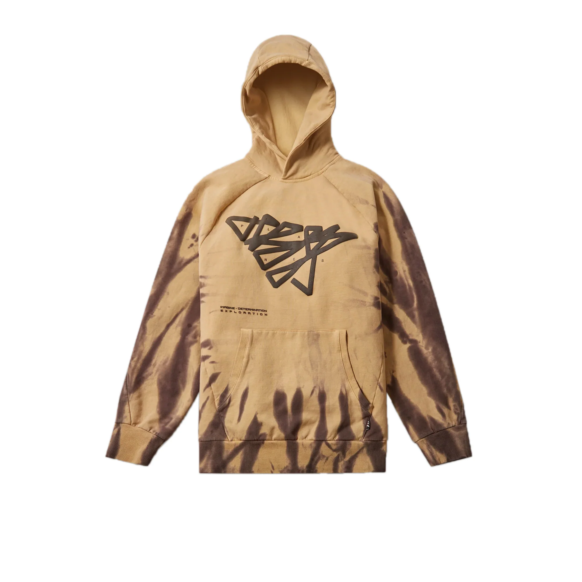 Paper Planes Mens Path to Greatness Tie Dye Hoodie