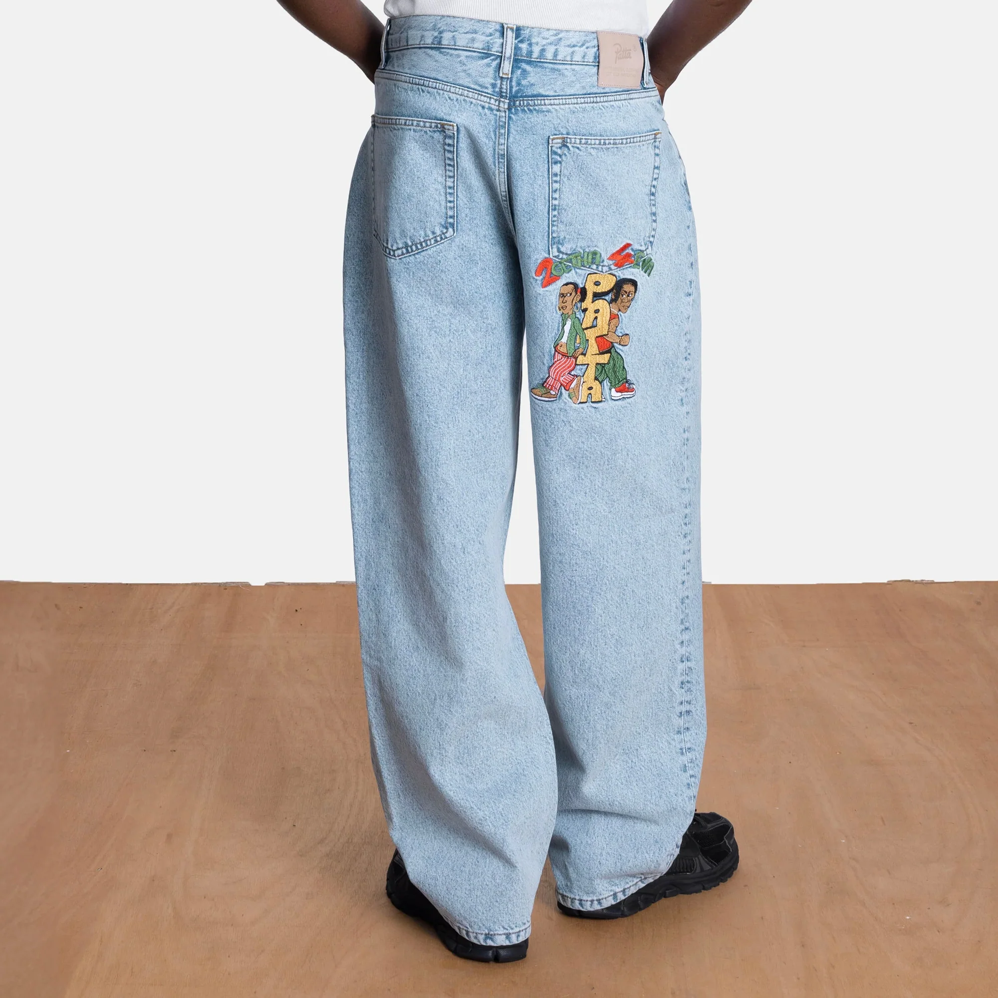 Patta Mens 2Getha4Eva Denim Pants - Image 2