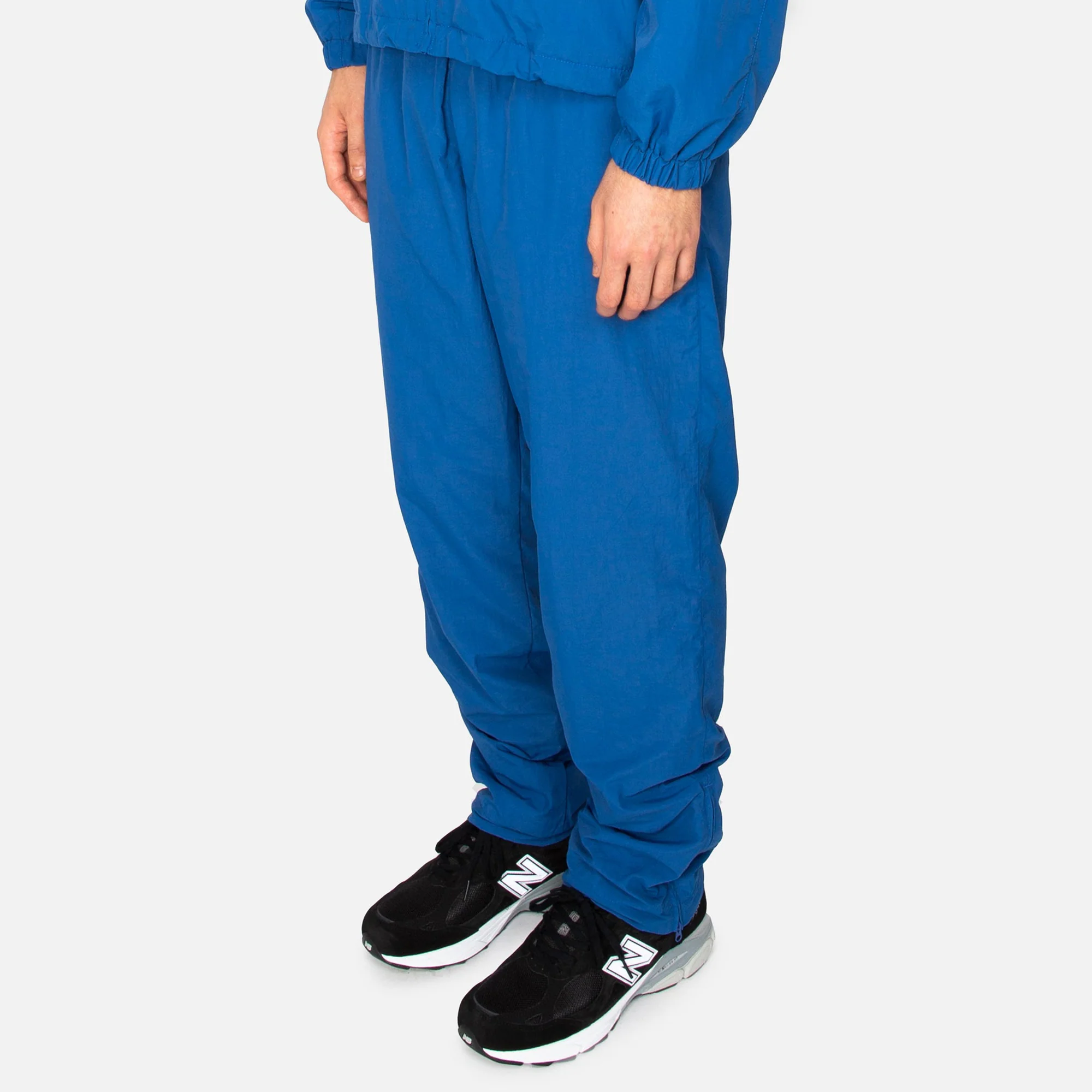 Patta Mens Basic Nylon M2 Track Pant 'Monaco Blue' - Image 2