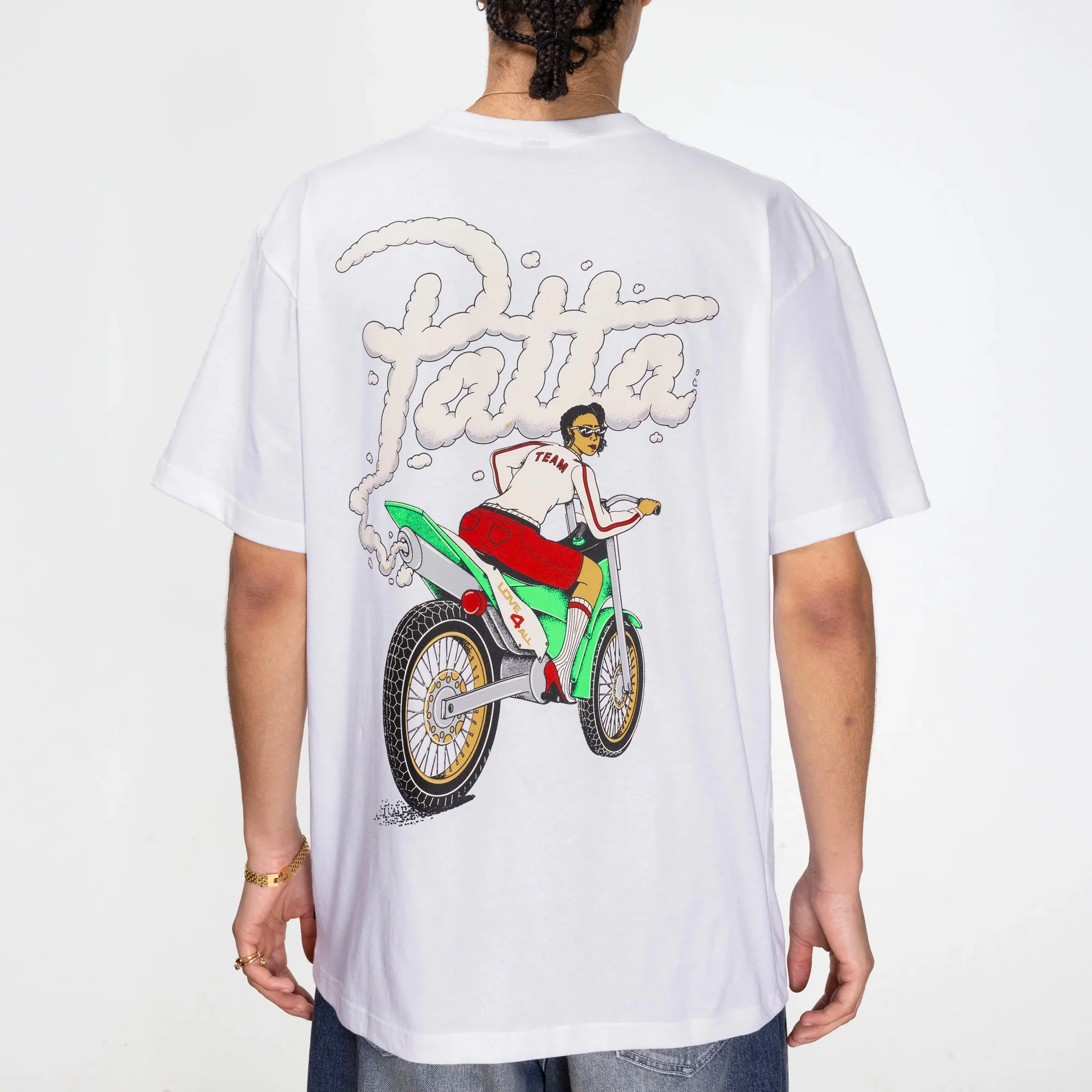 Patta Mens Biker Tee - Image 3