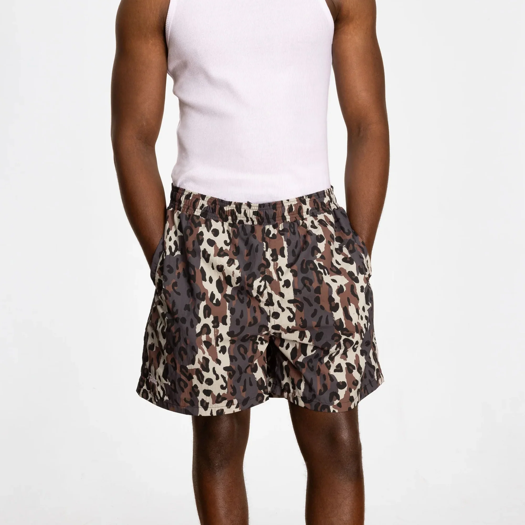 Patta Mens City Leopard Swim Shorts - Image 2